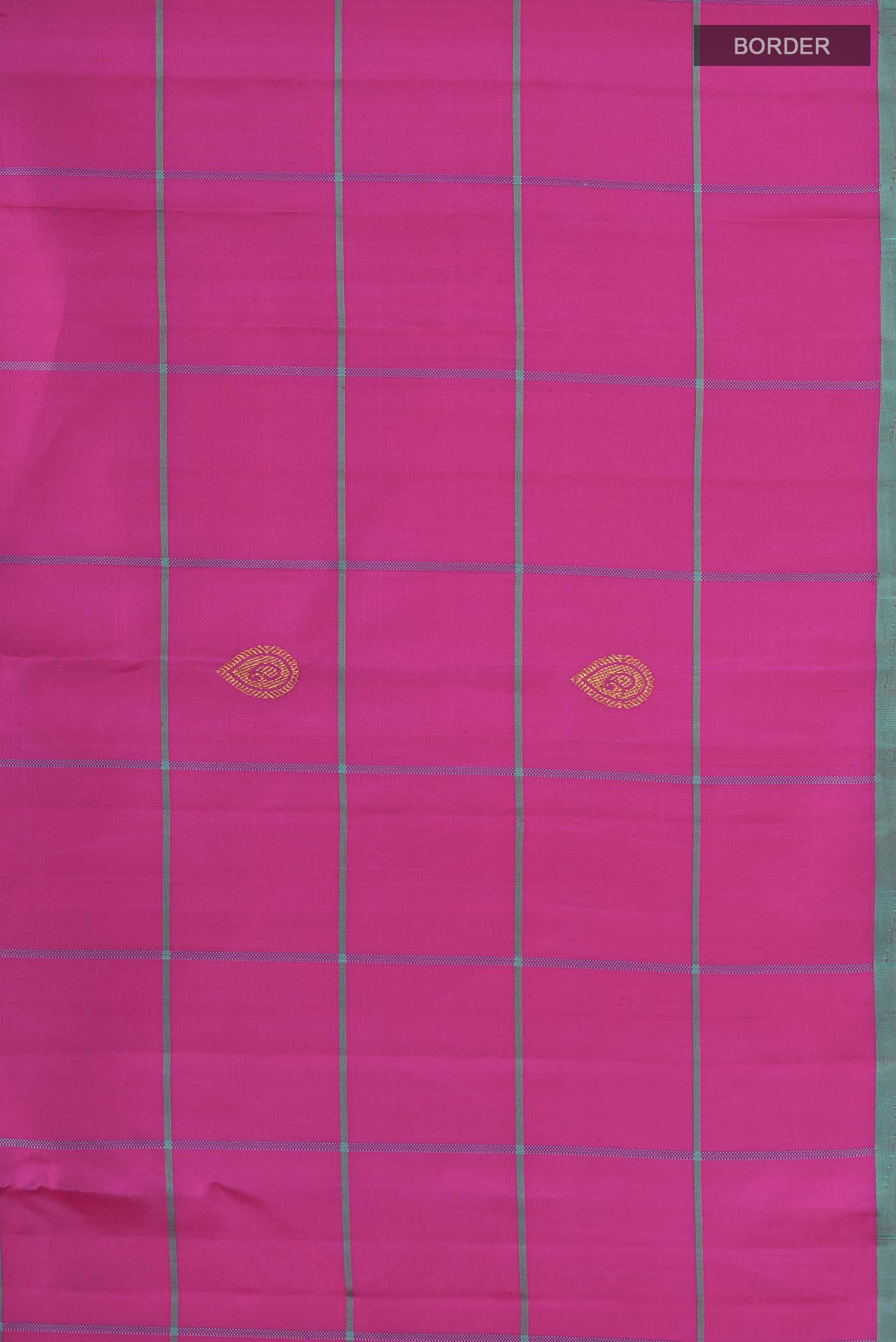 Pink Kanchipuram Silk Saree - Image 3