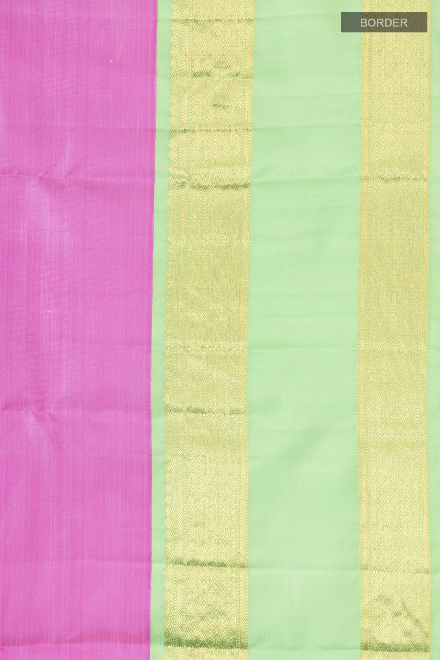 Pink Kanjivaram Silk Saree - Image 3
