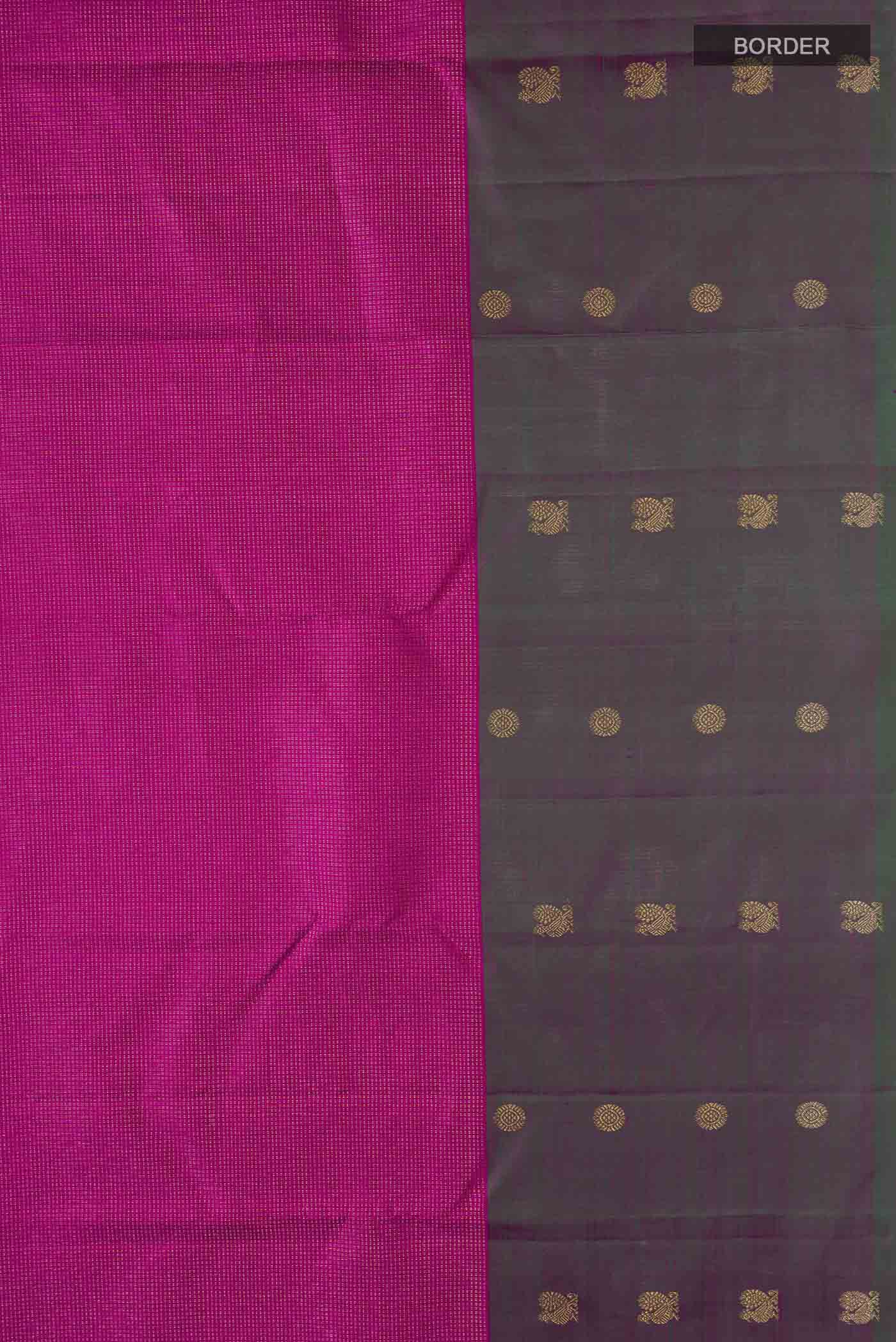 Pink Kanchipuram Silk Saree - Image 3