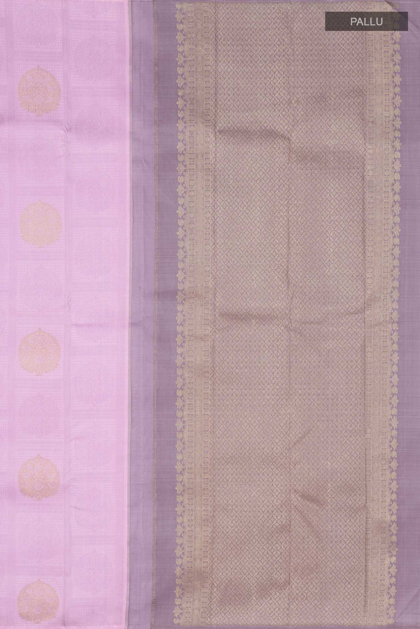 Multi Color Kanjivaram Silk Saree - Image 7