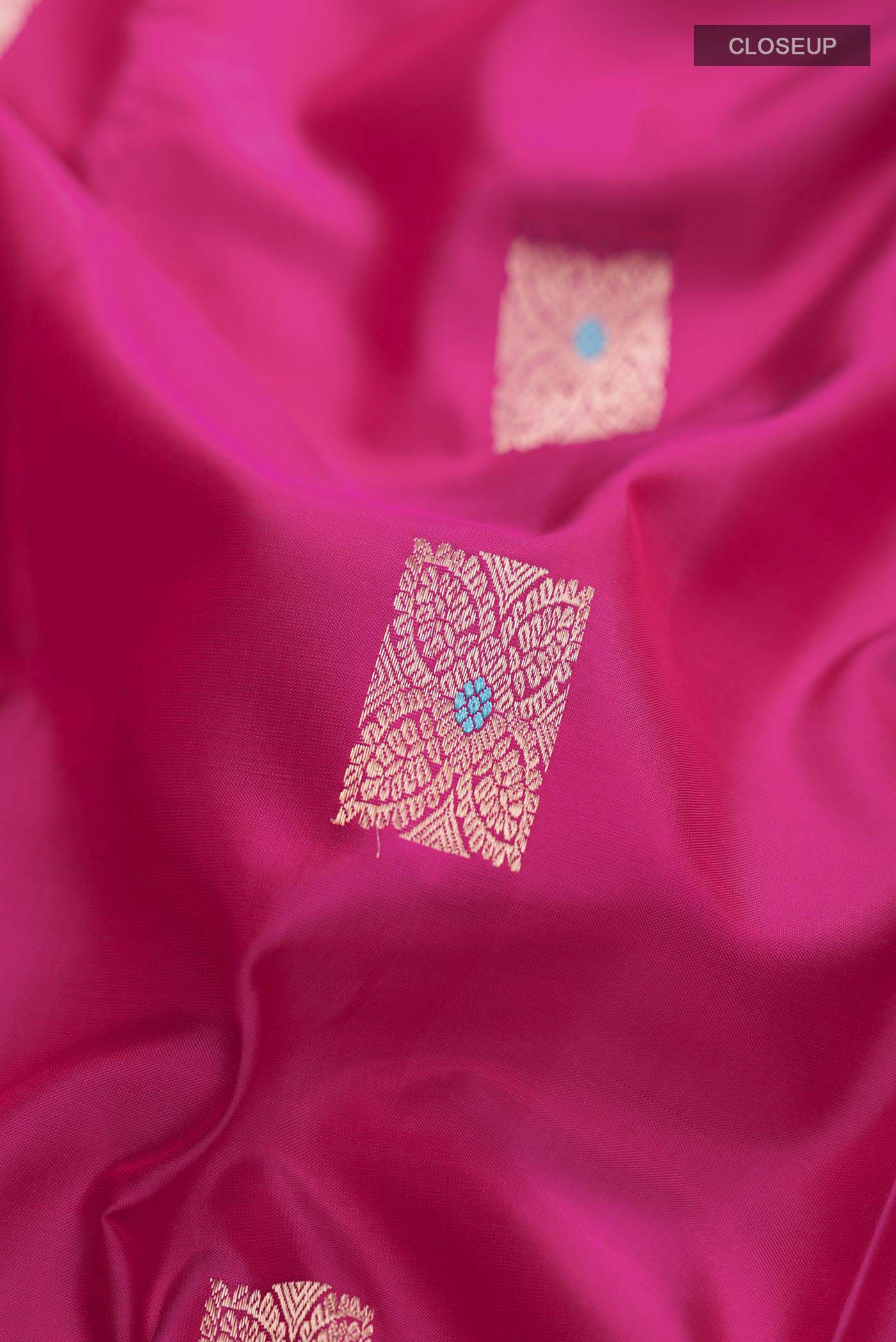 Pink Kanjivaram Silk Saree - Image 2