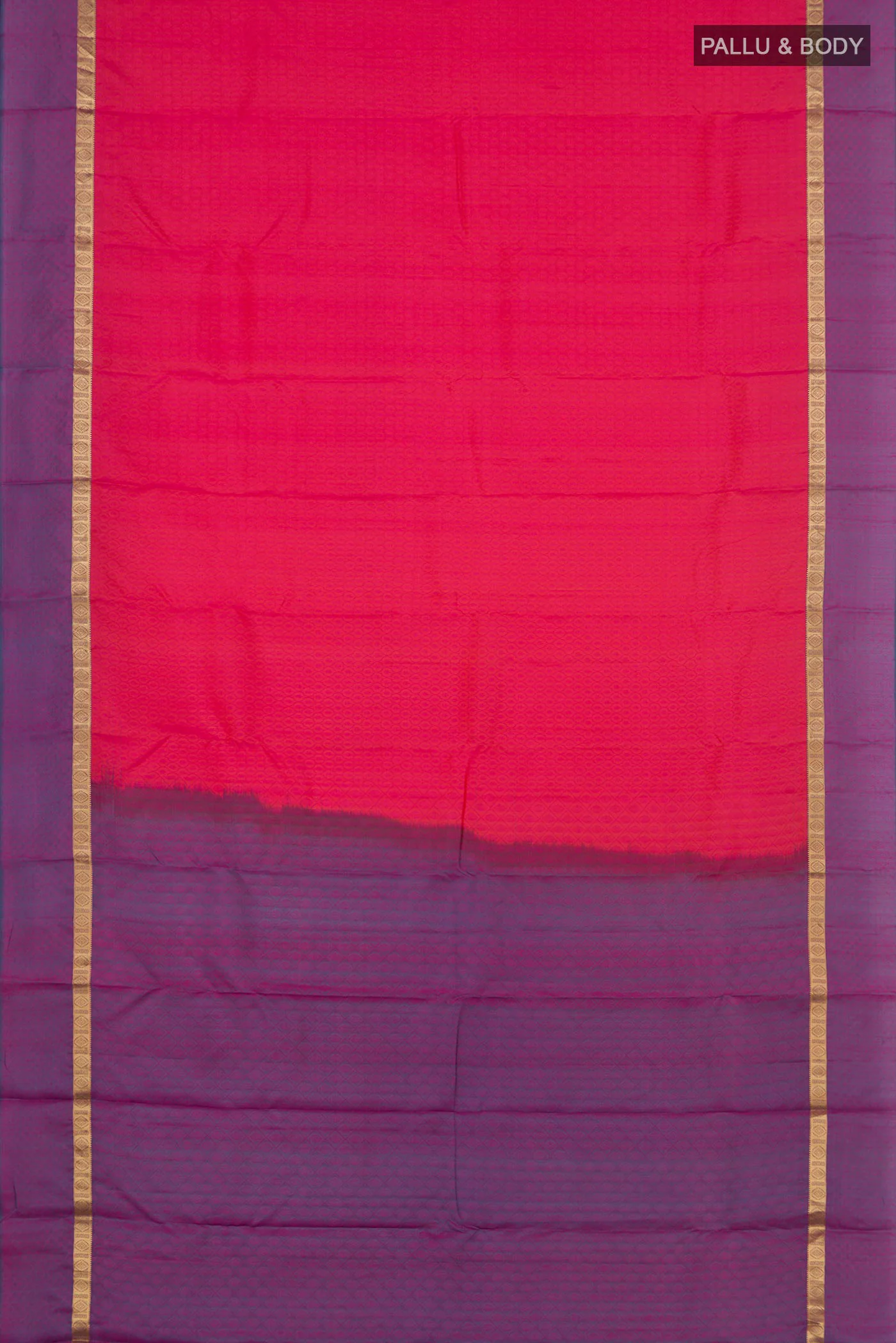 Pink Kanchipuram Silk Saree - Image 5