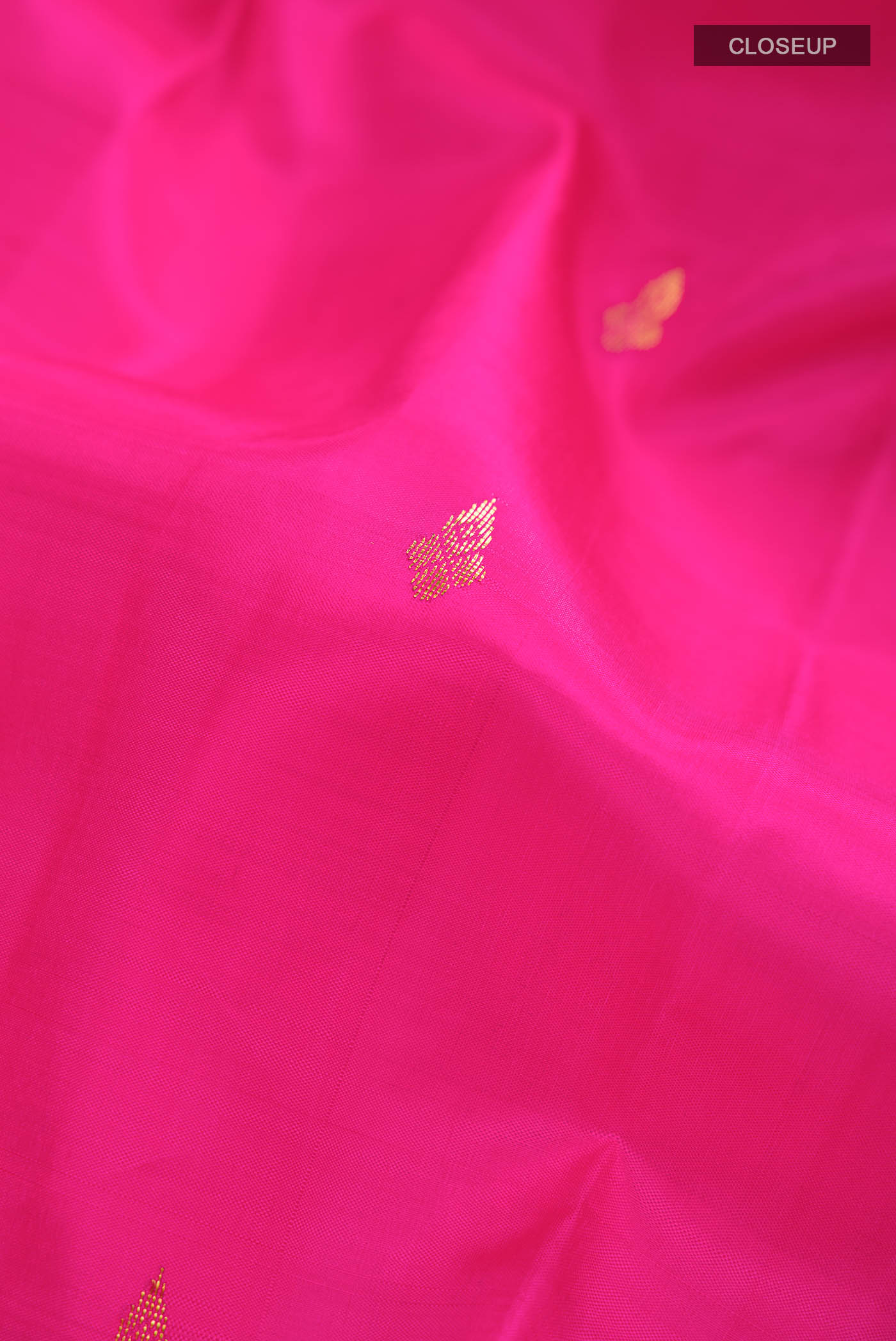 Pink Kanjivaram Silk Saree - Image 2