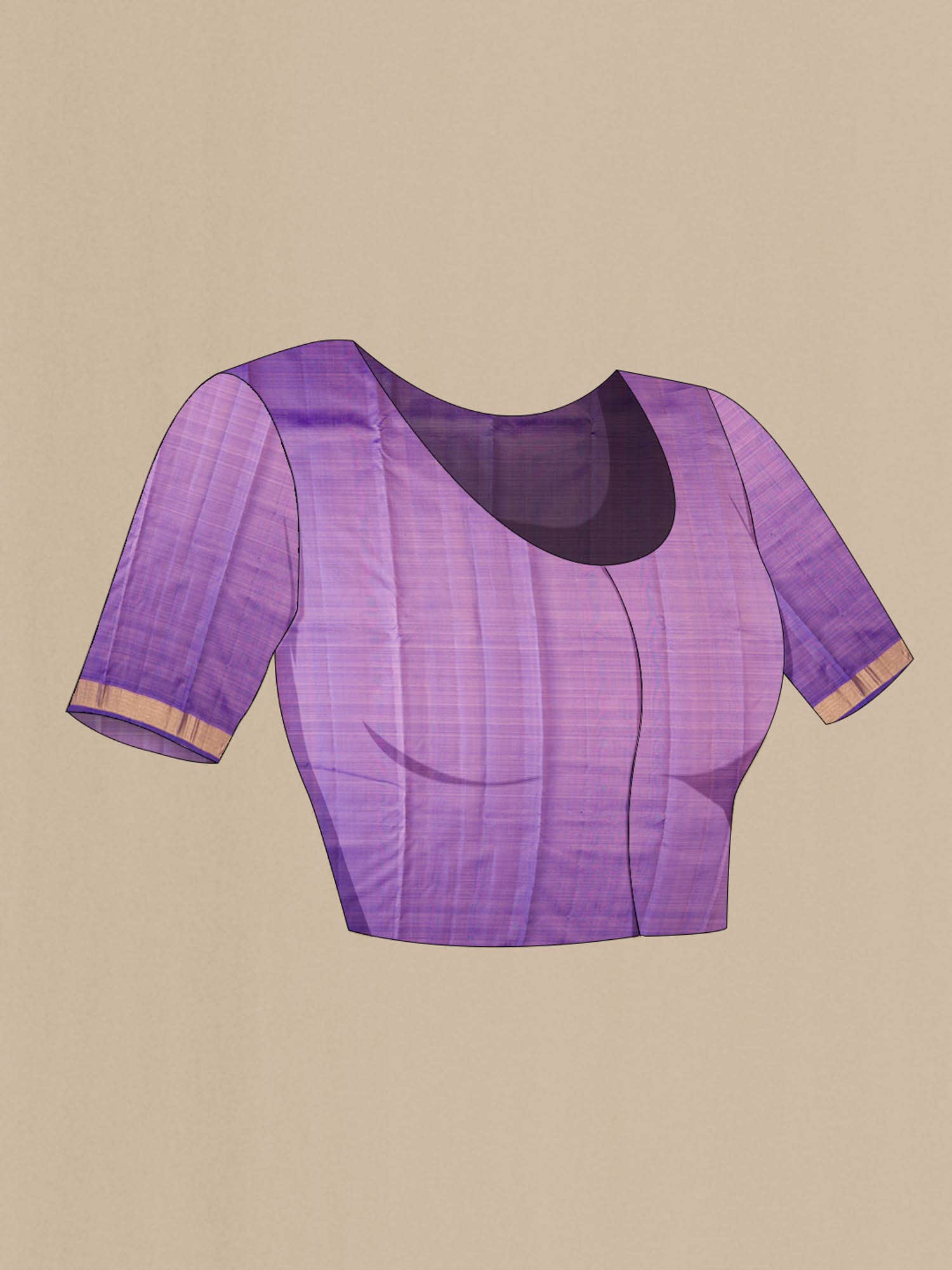 Pink Kanjivaram Silk Saree - Image 6