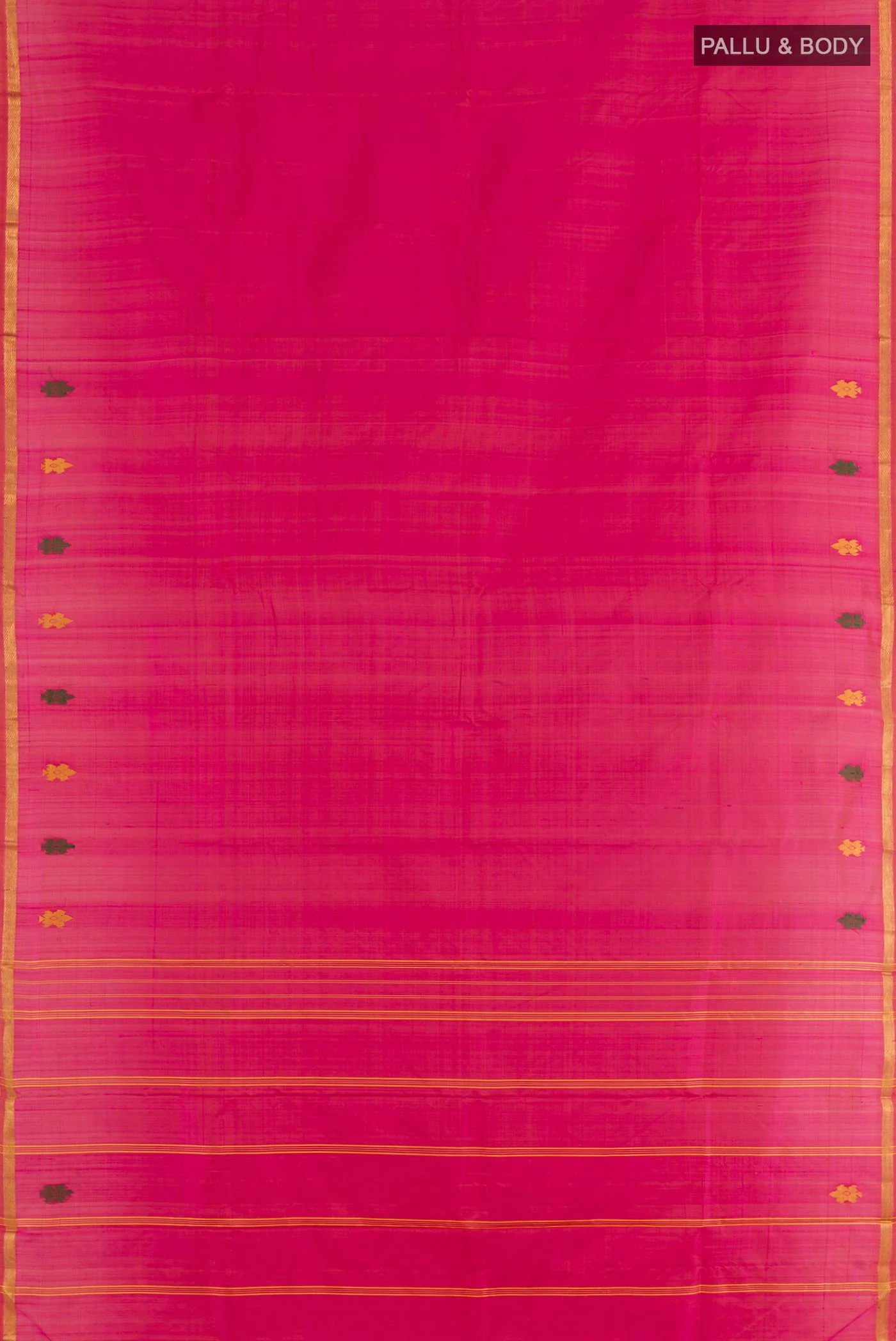 Pink Kanchipuram Silk Saree - Image 3