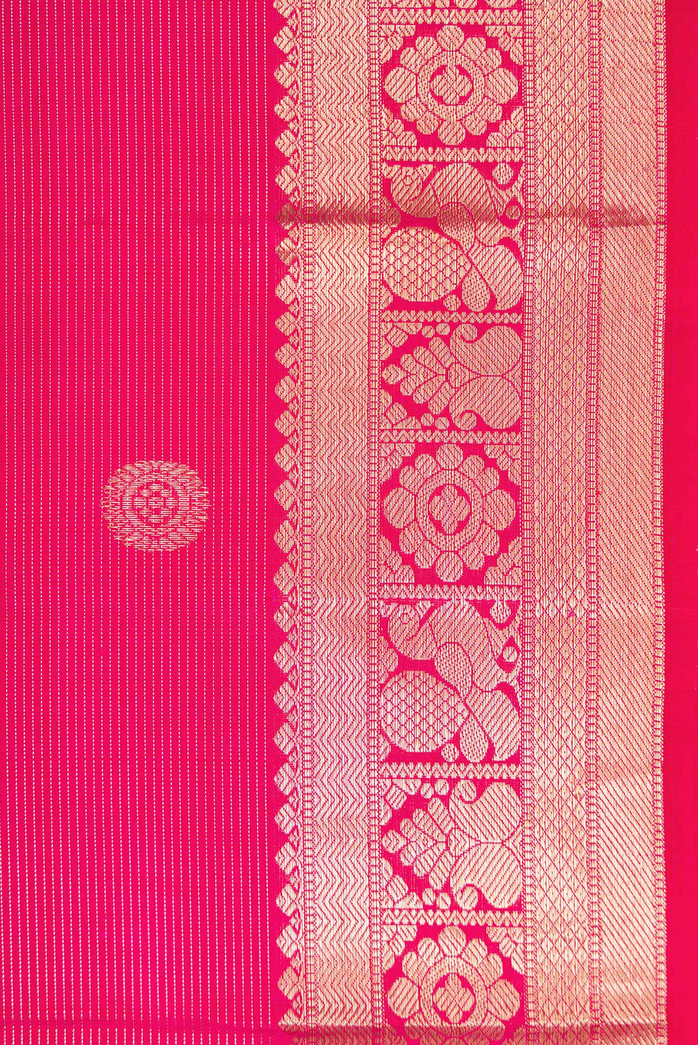 Pink Kanjivaram Silk Saree - Image 3
