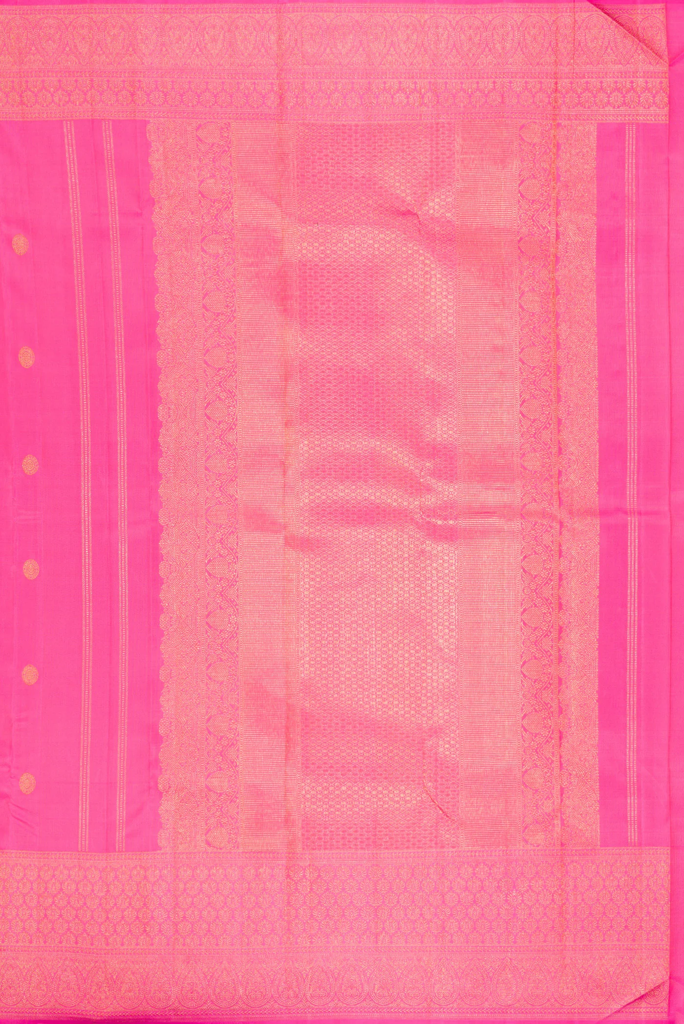 Pink Kanjivaram Silk Saree - Image 7