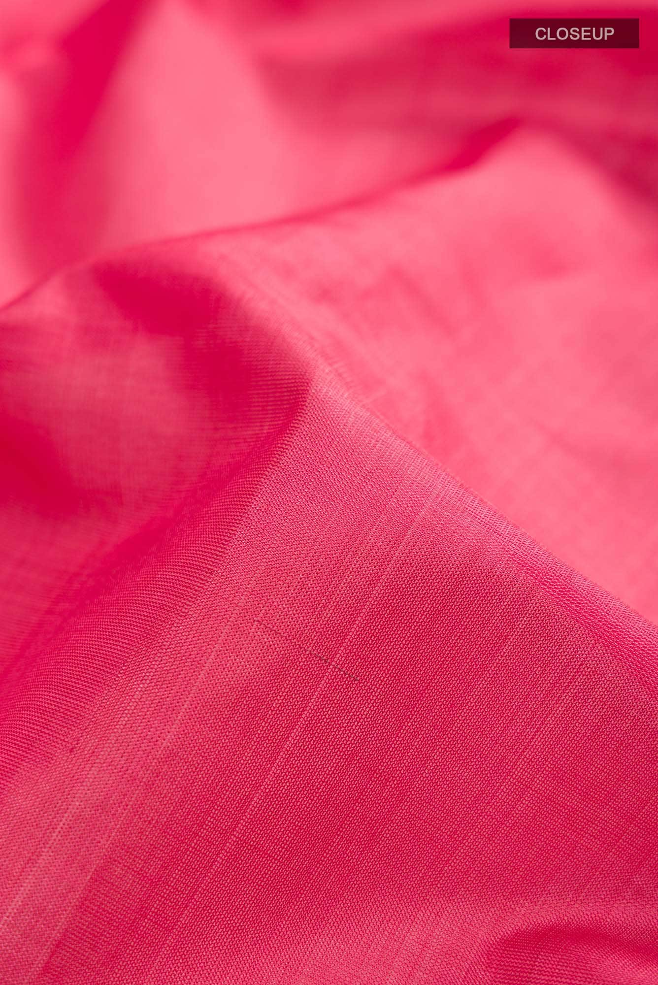 Pink Orissa Silk Saree - Image 3