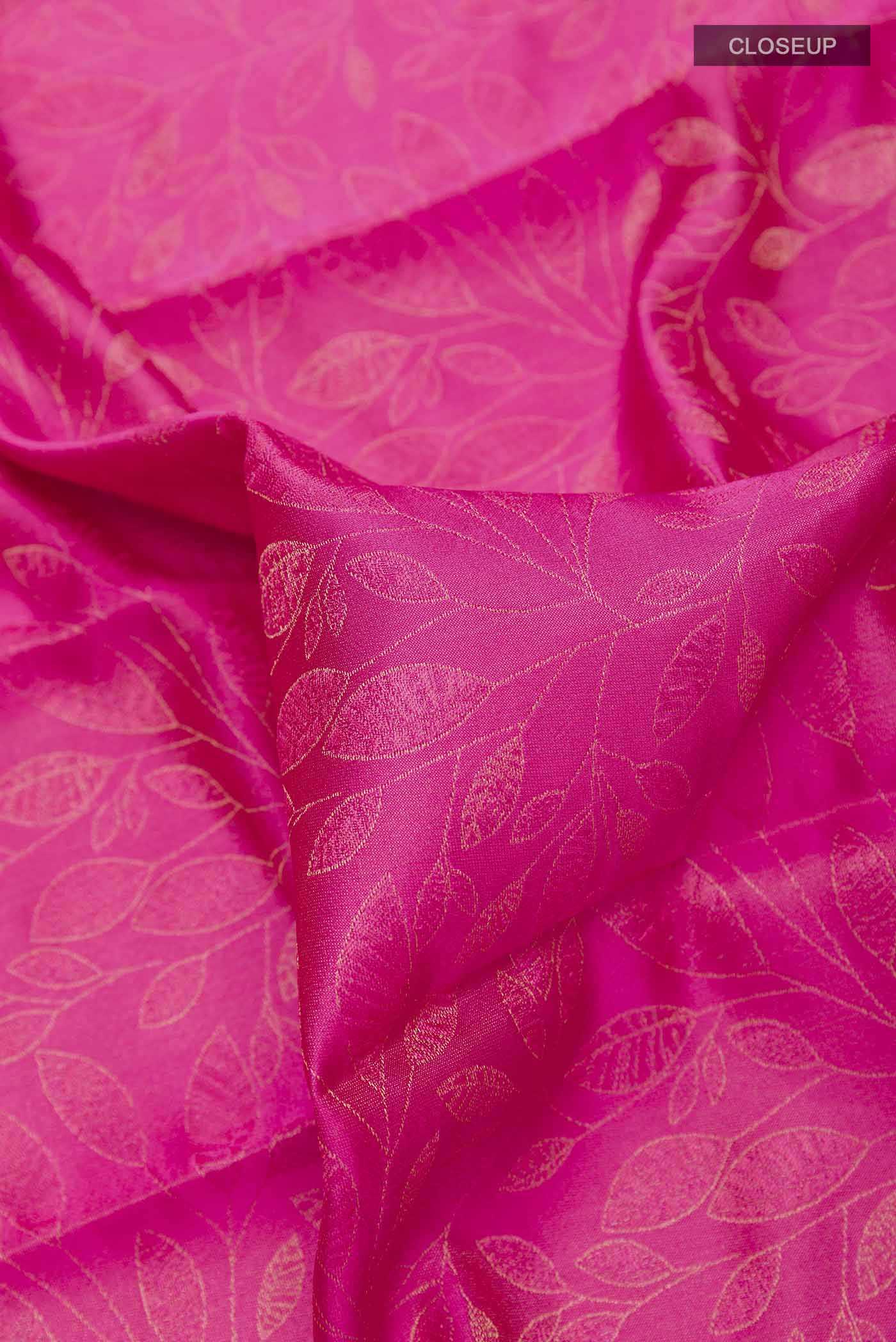 Pink Soft Silk Saree - Image 2