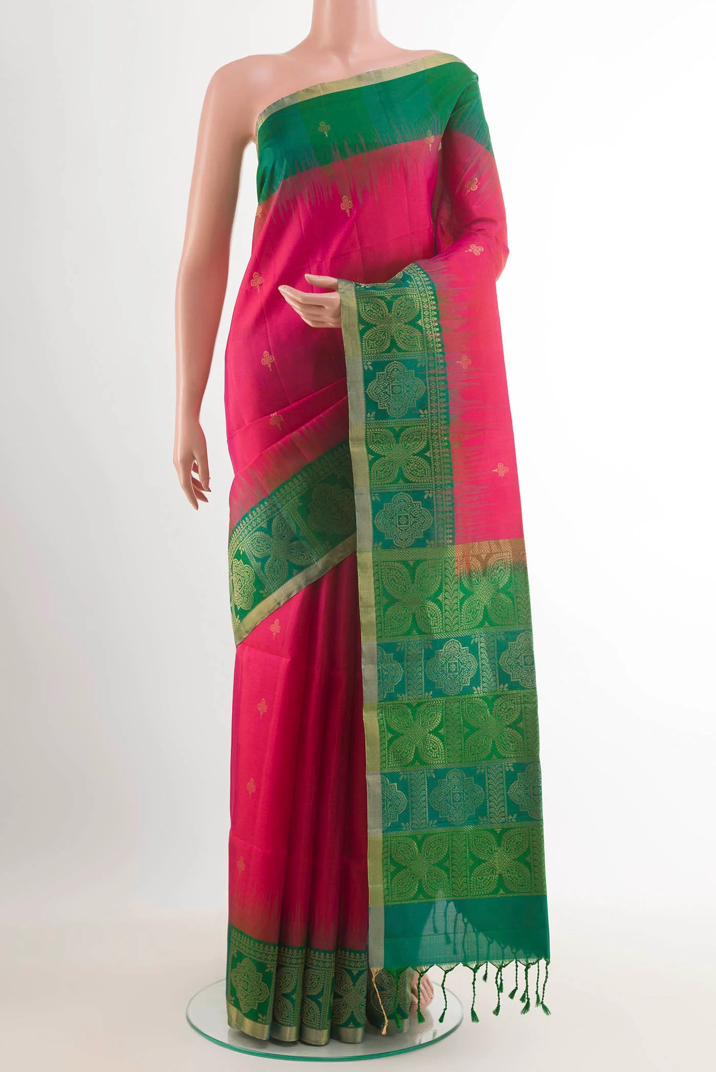 Pink Soft Silk Saree