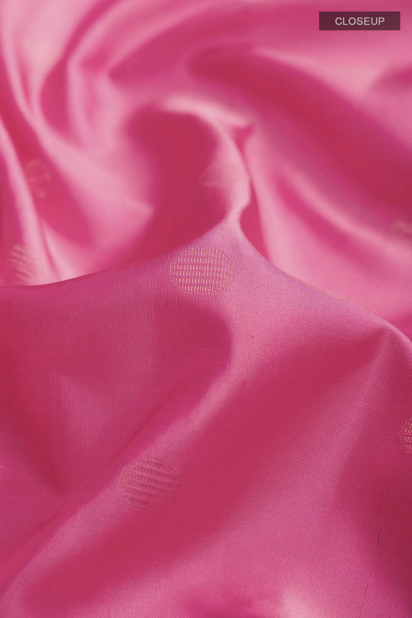 Pink Soft Silk Saree - Image 2