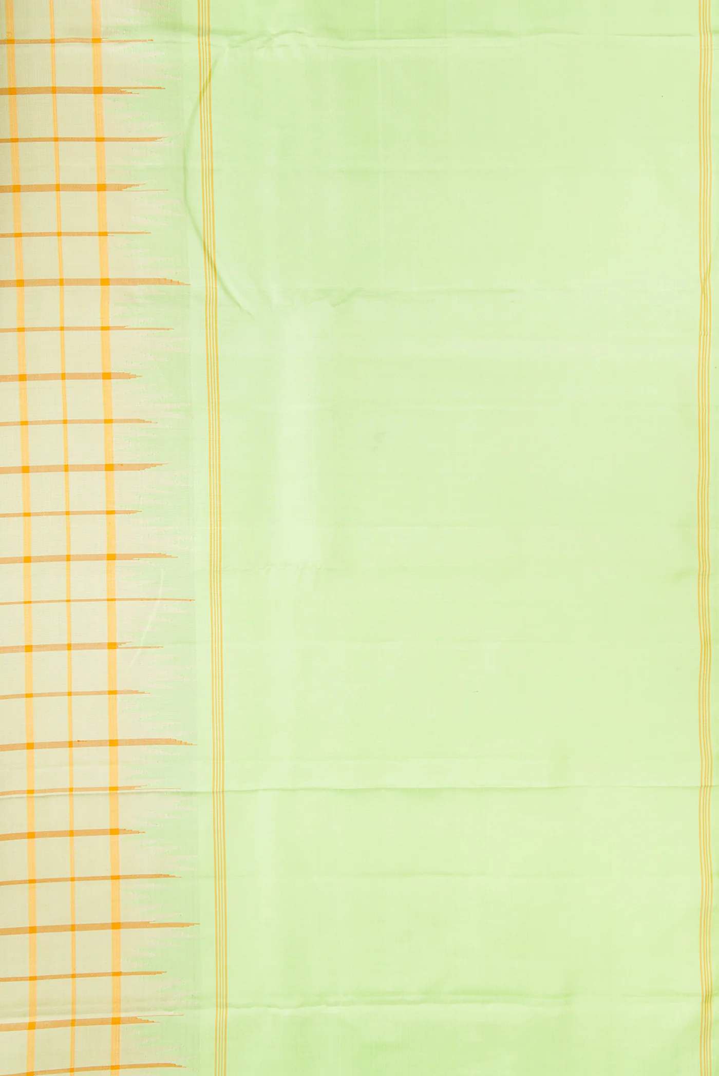 Light Green Kanjivaram Silk Saree - Image 3