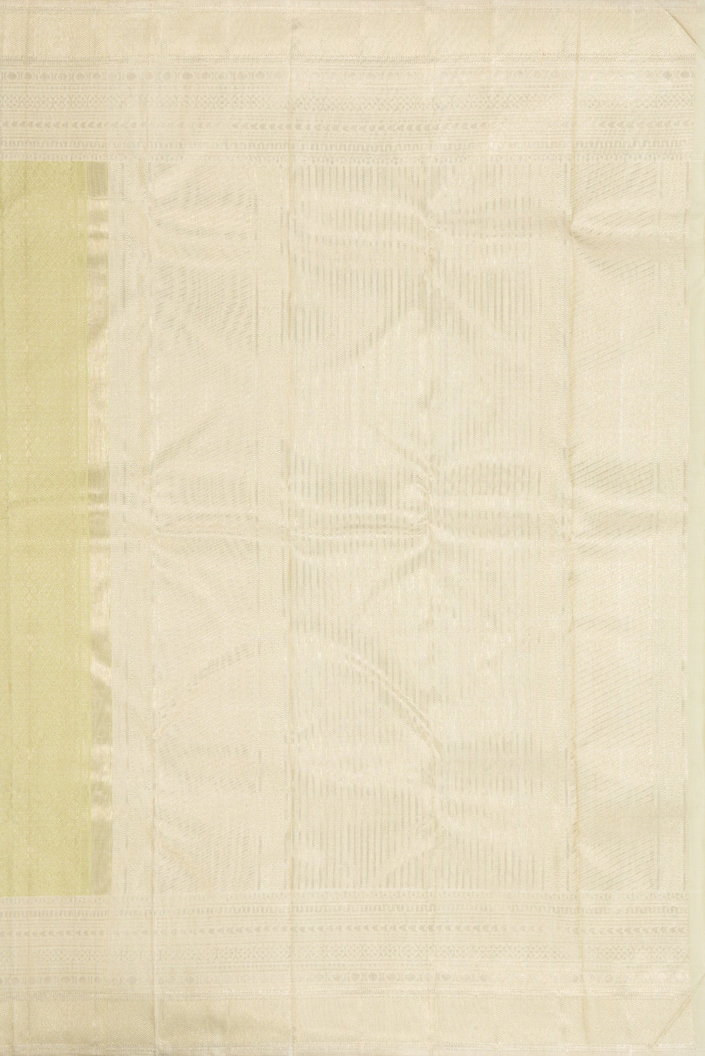 Light Green Kanchipuram Silk Saree - Image 7