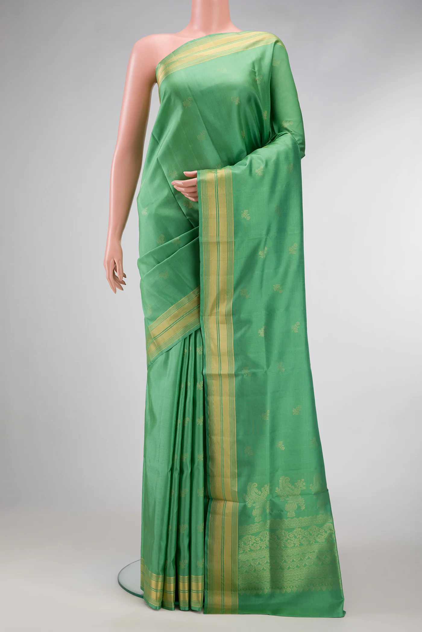 Green Soft Silk Saree