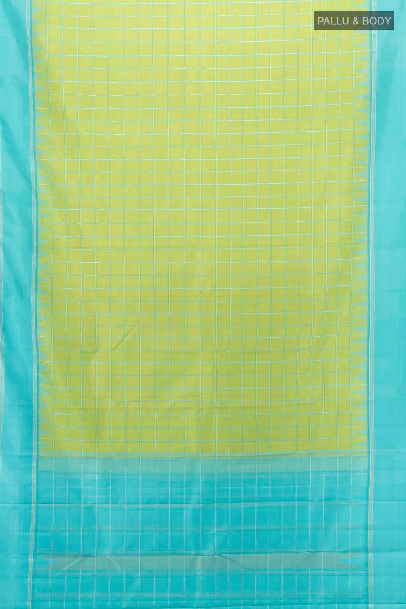 Pista Green Kanjivaram Silk Saree - Image 5