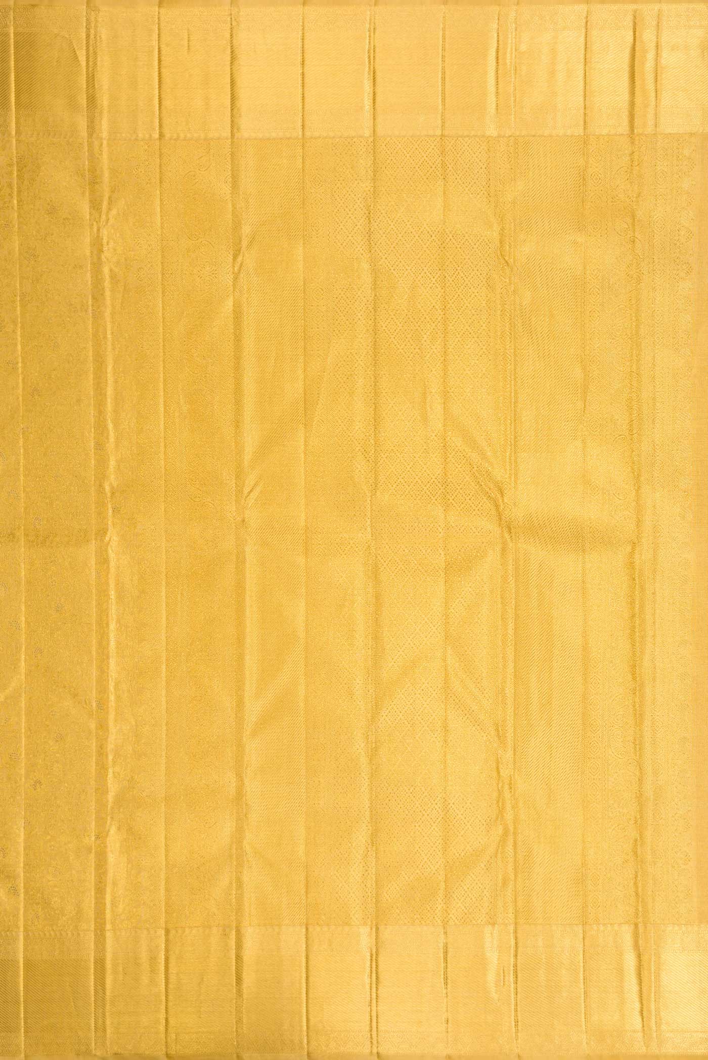 Pure Silk Pure Zari Gold Dual Tone Kanjivaram Tissue Saree - Image 7