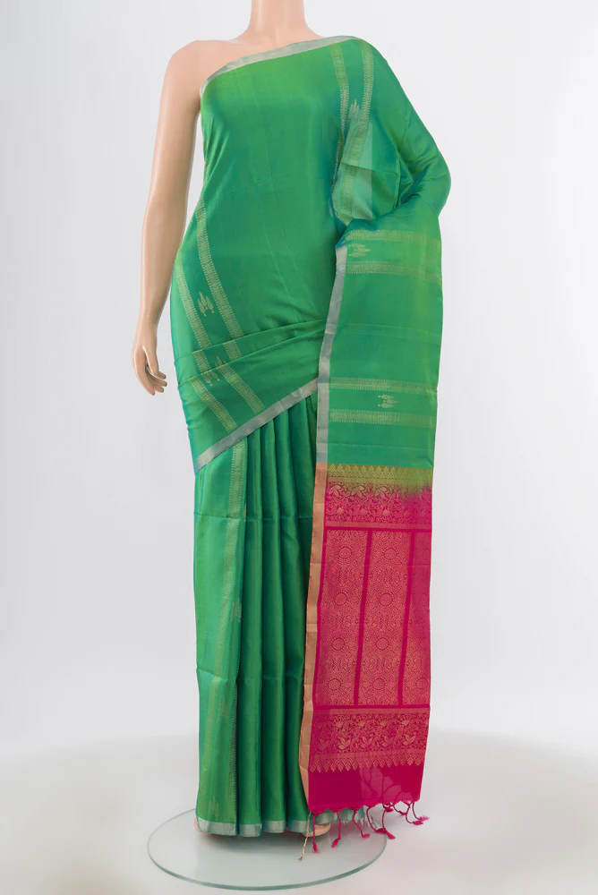 Green Soft Silk Saree