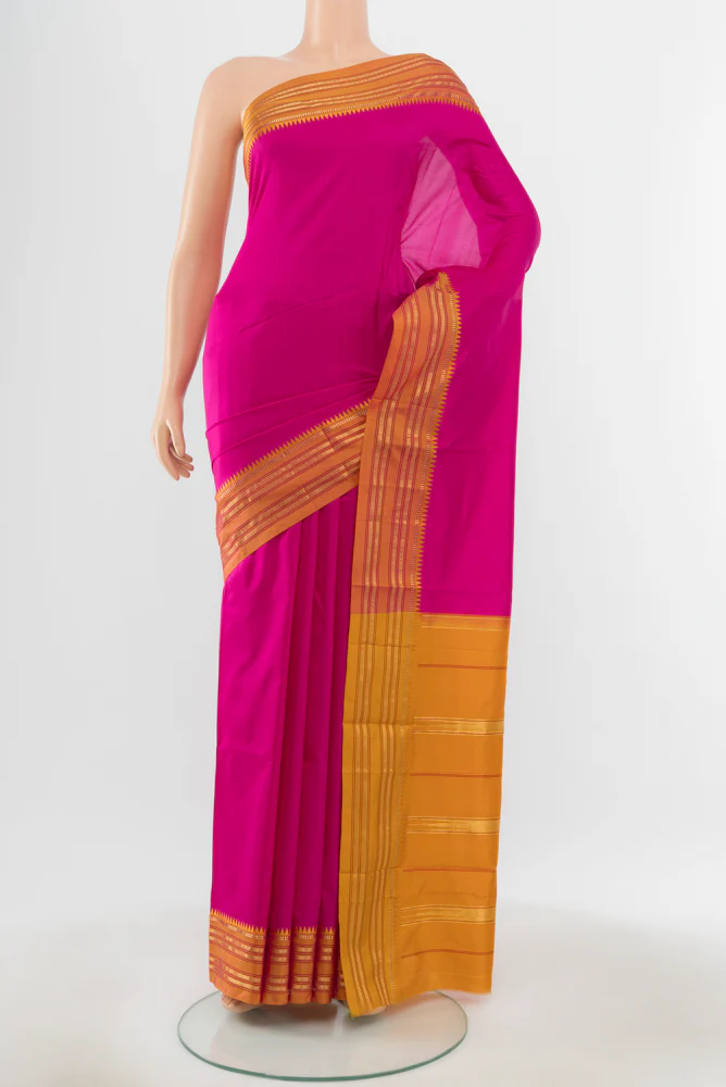 Rani Pink Narayanpet Silk Saree