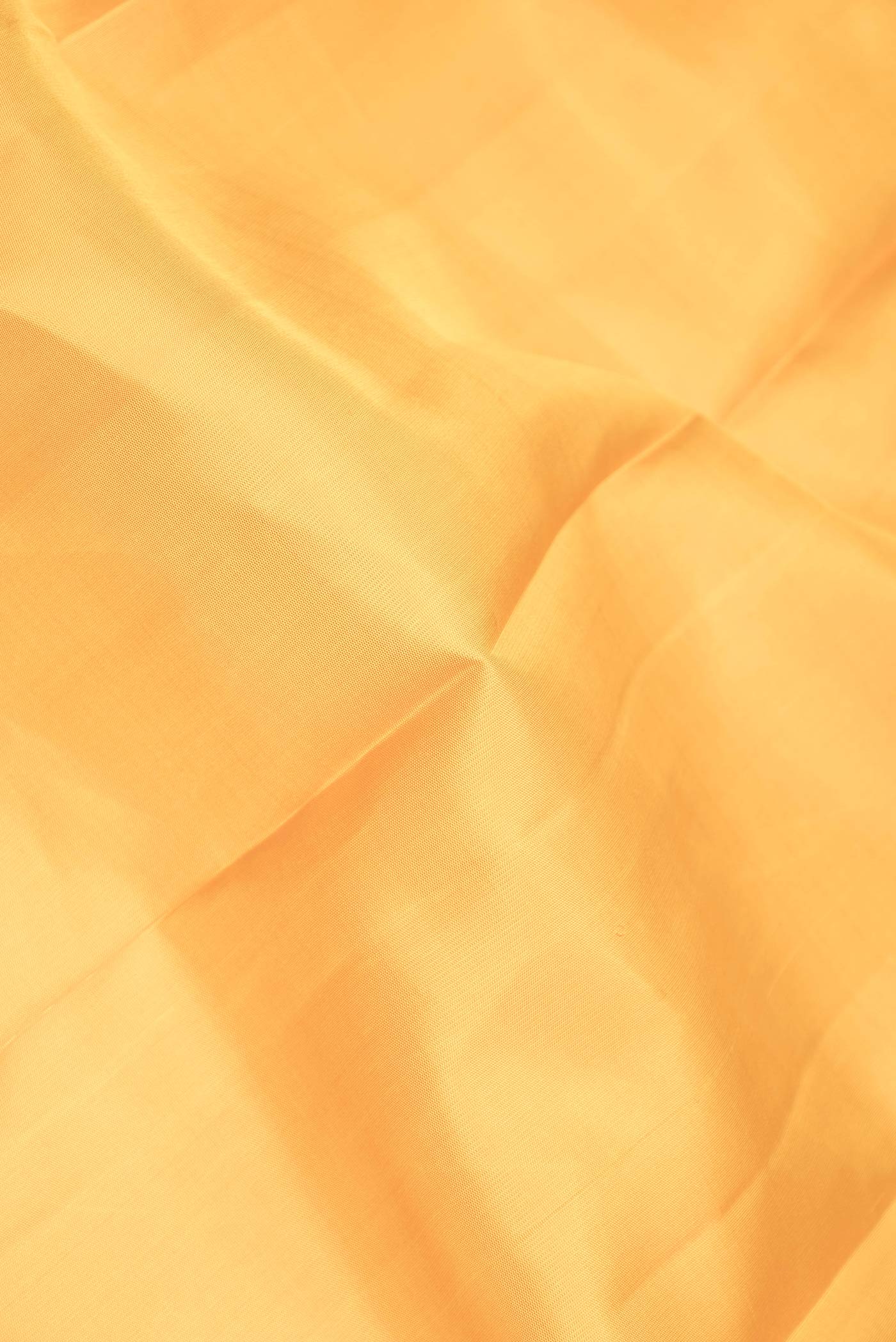 Pure Silk Pure Zari Mustard Dual Tone Kanjivaram Saree - Image 2