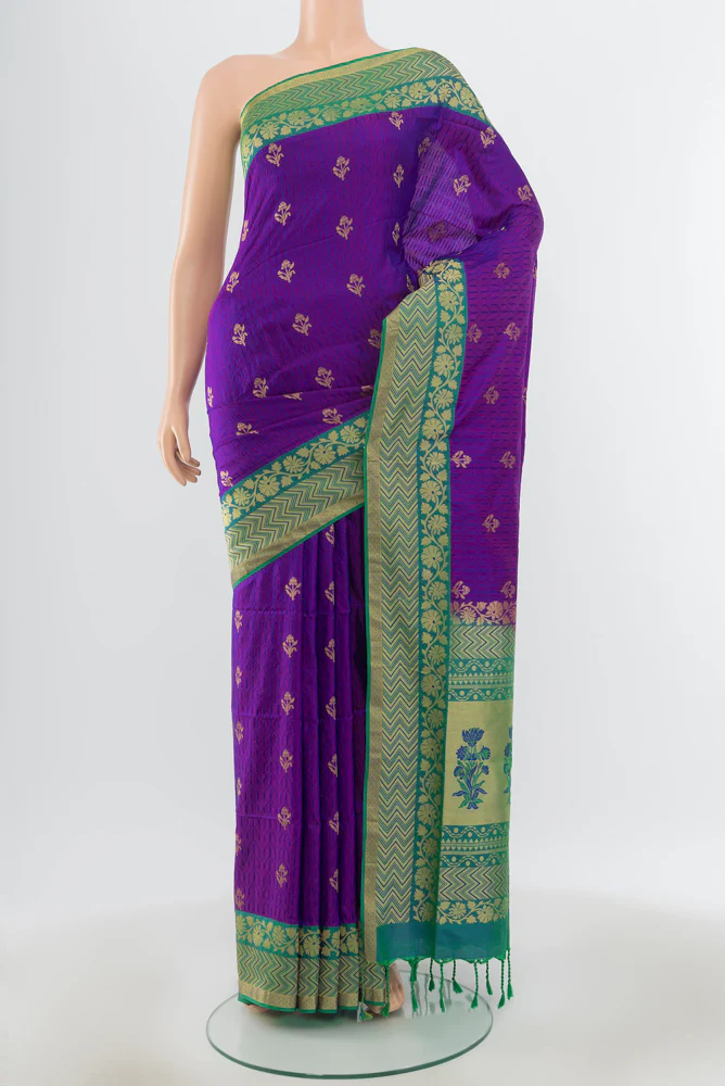 Purple Soft Silk Saree