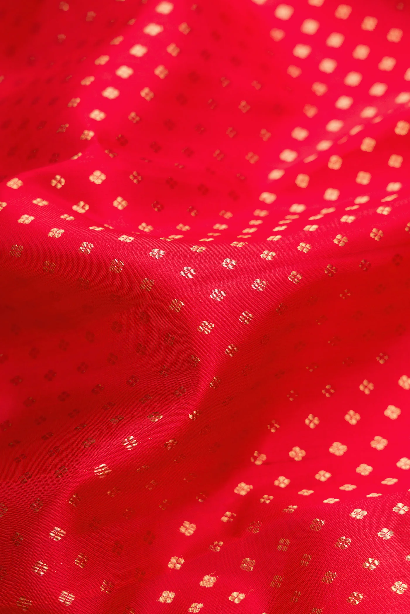 Red Kanjivaram Silk Saree - Image 2