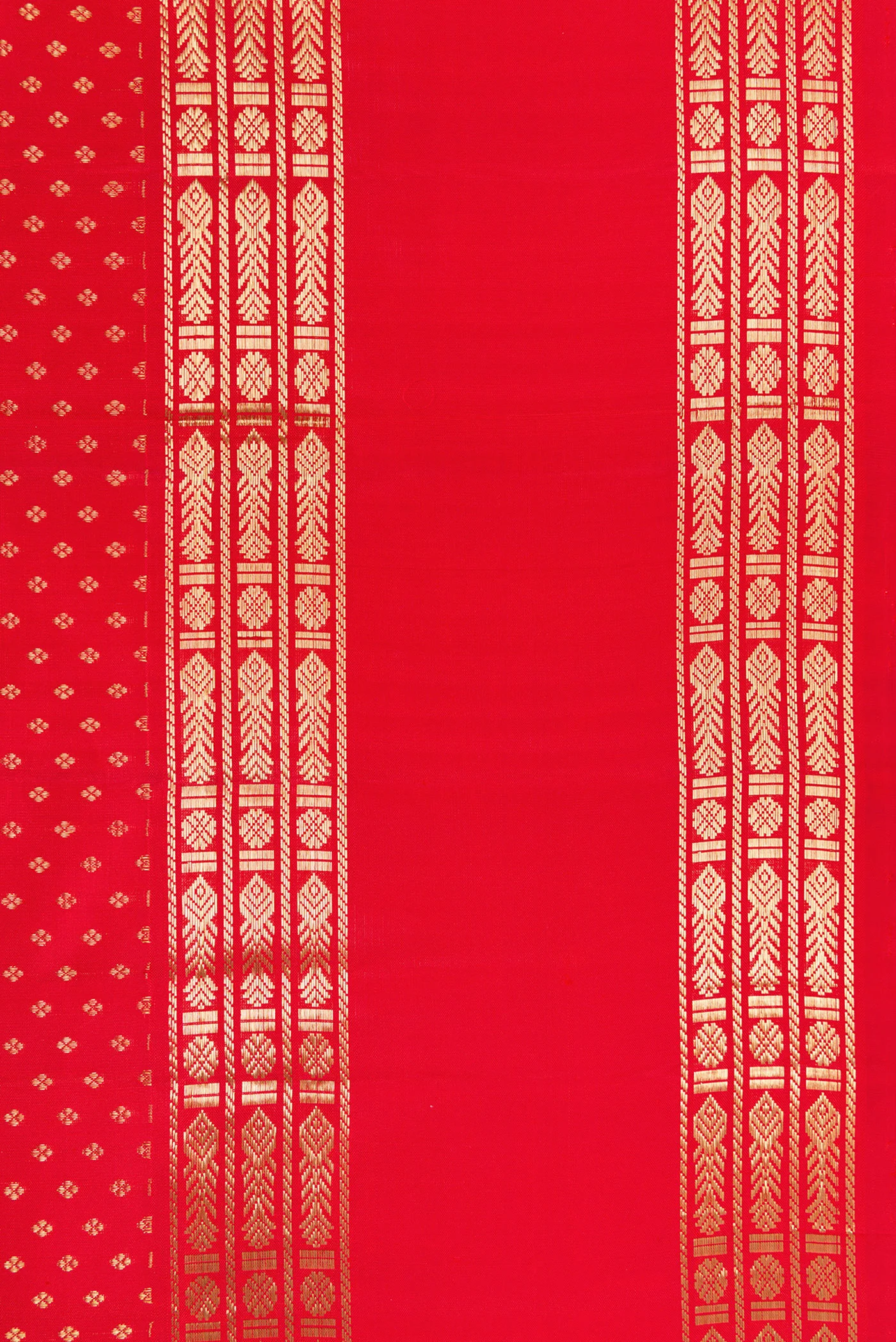 Red Kanjivaram Silk Saree - Image 3