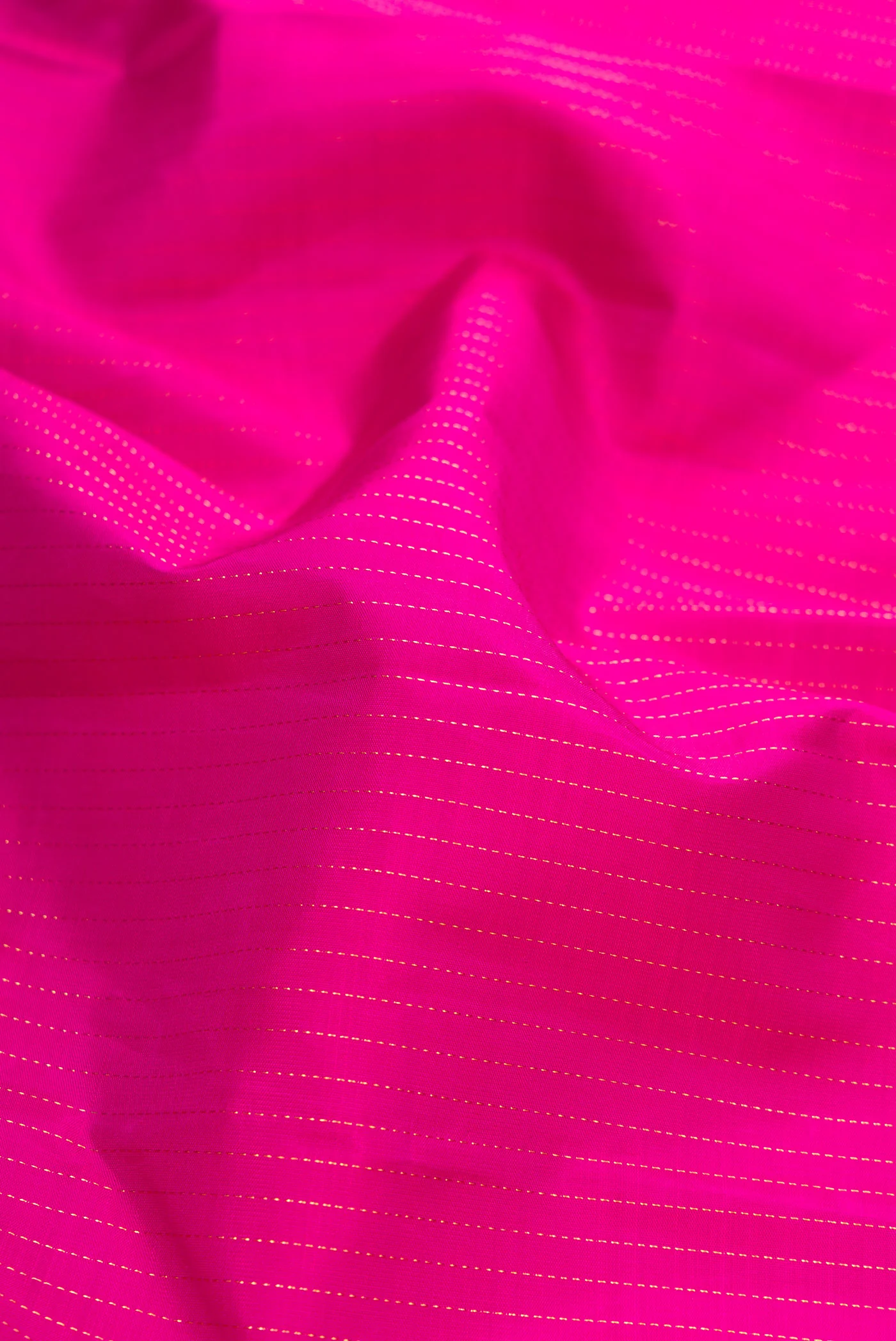 Rani Pink Kanjivaram Silk Saree - Image 2