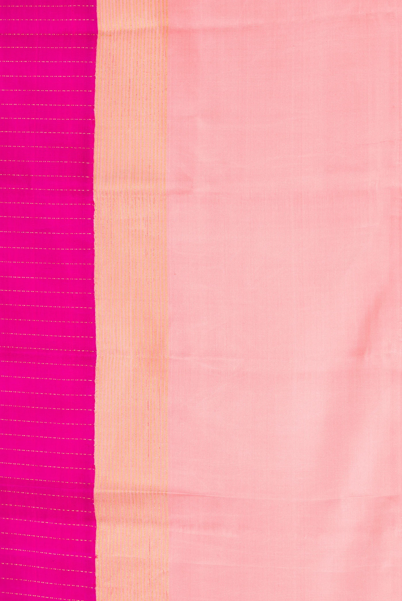 Rani Pink Kanjivaram Silk Saree - Image 3