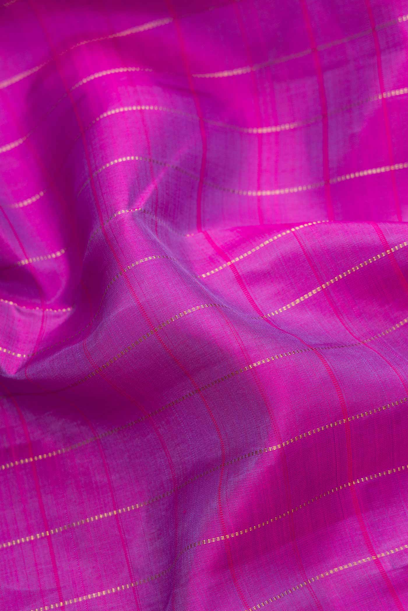 Purple Kanjivaram Silk Saree - Image 2
