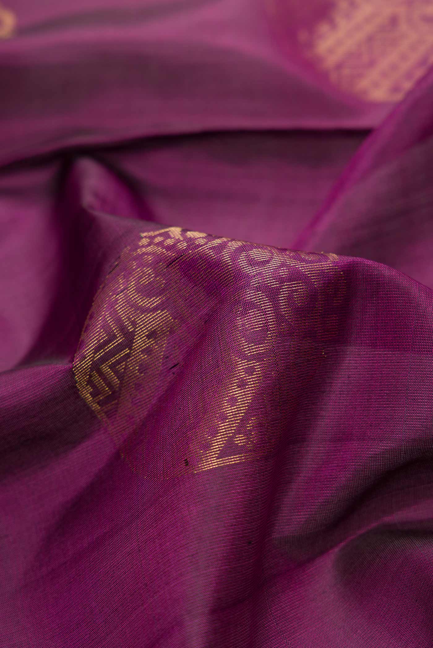 Purple Soft Silk Saree - Image 2