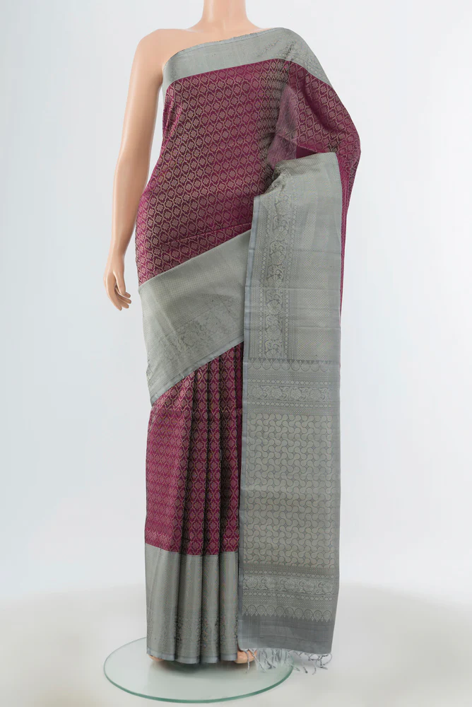 Purple Soft Silk Saree