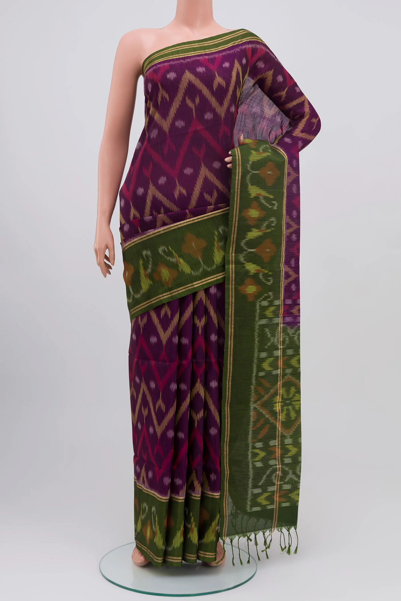 Purple Soft Silk Saree