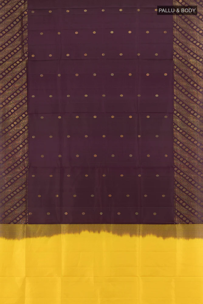 Purple Soft Silk Saree - Image 5