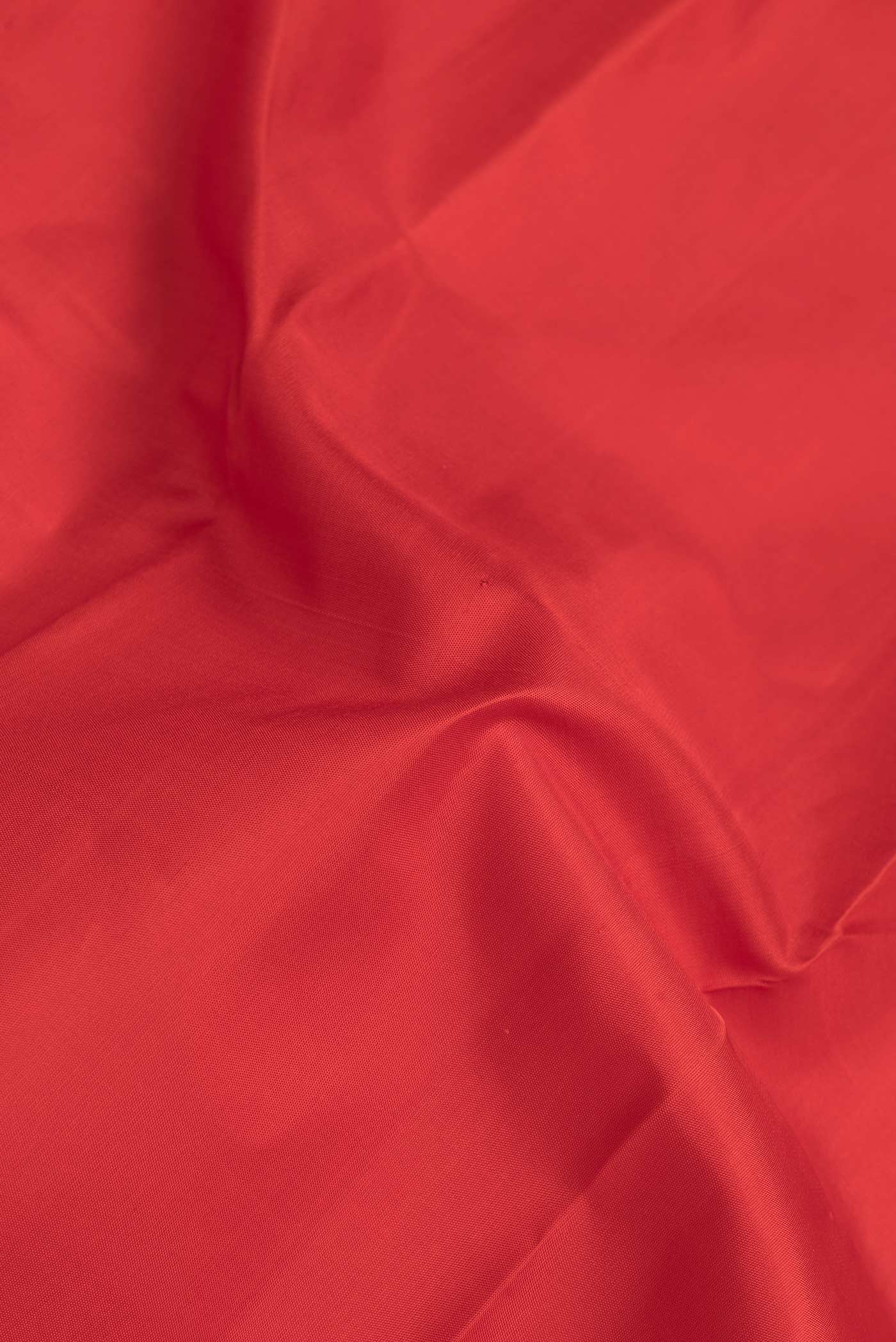 Pure Silk Pure Zari Red Kanchipuram Saree - Image 2