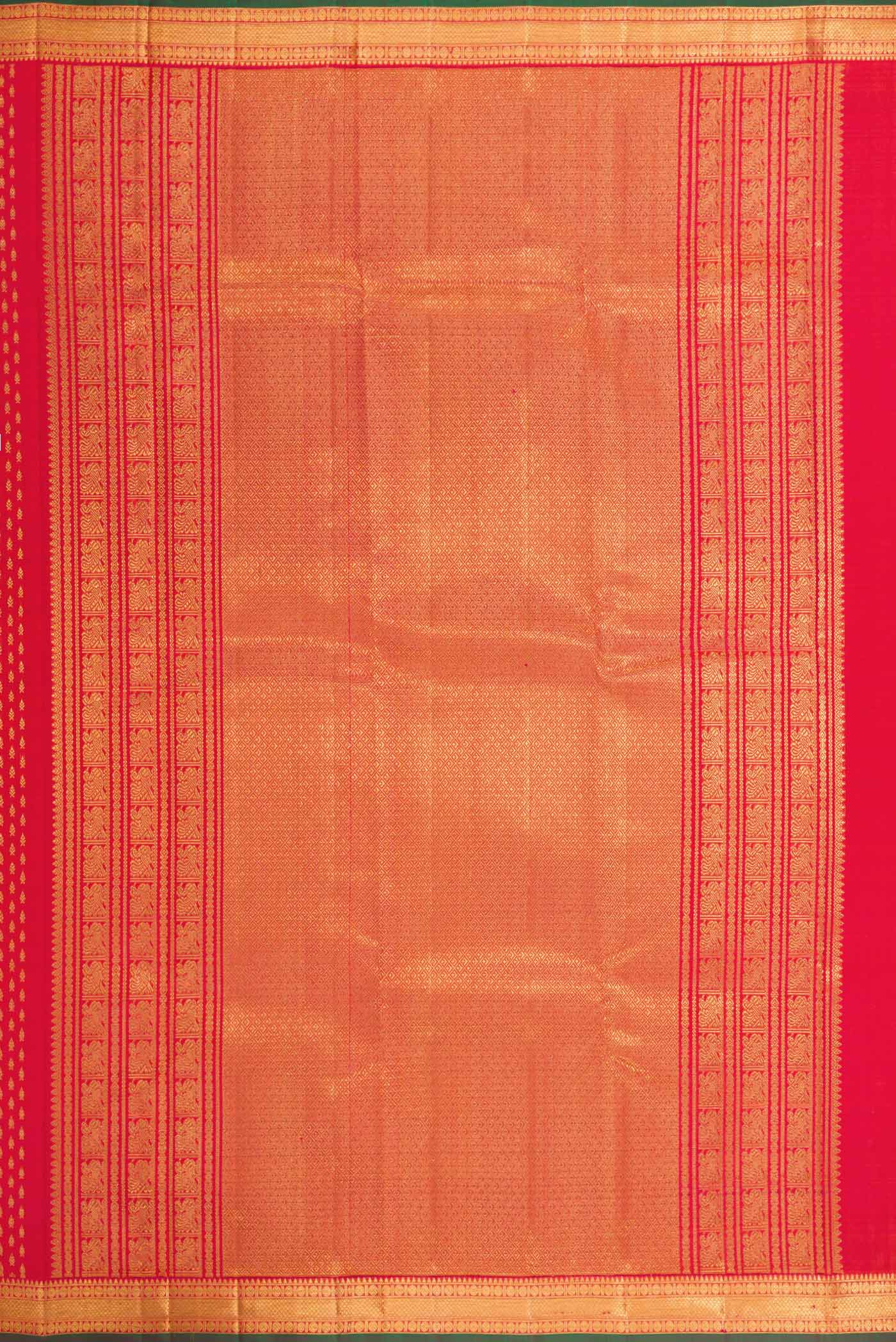Pink Kanjivaram Silk Saree - Image 7