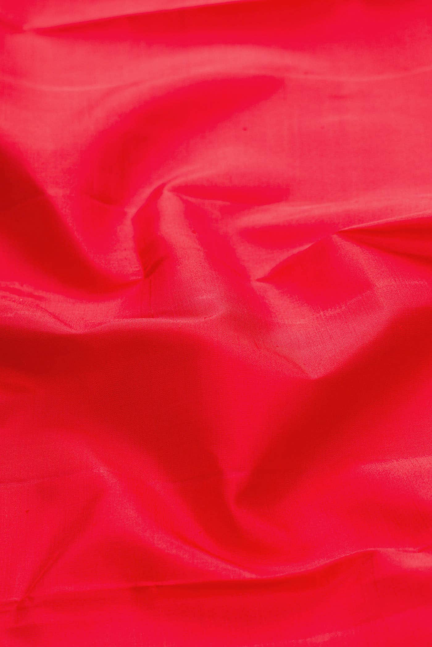 Pure Silk Pure Zari Red Dual Tone Kanjivaram Saree - Image 3
