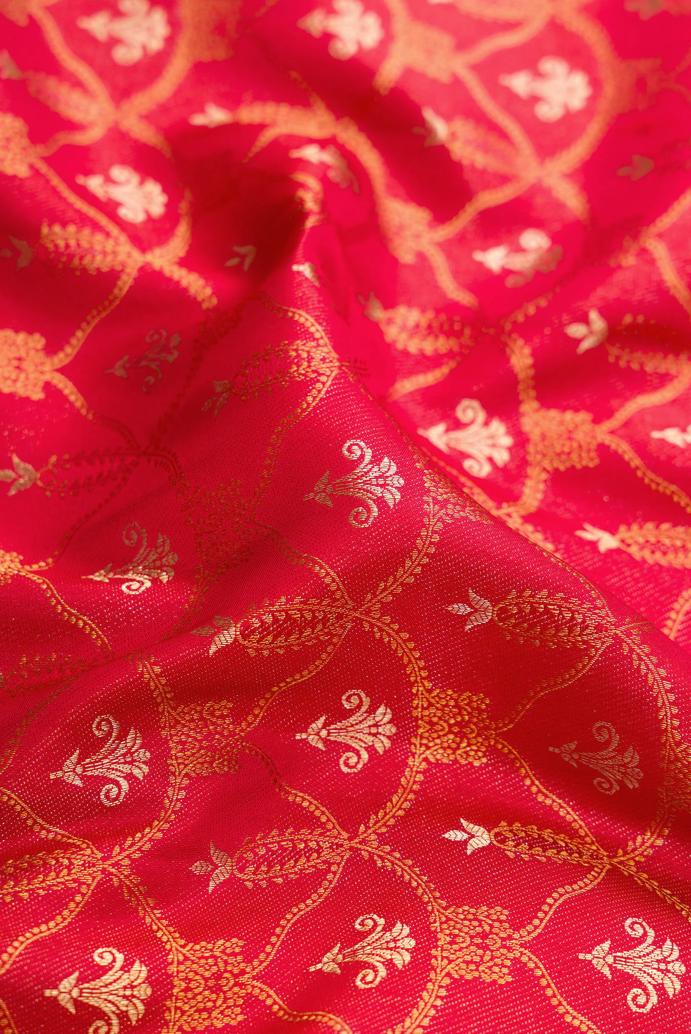 Red Kanjivaram Silk Saree - Image 2
