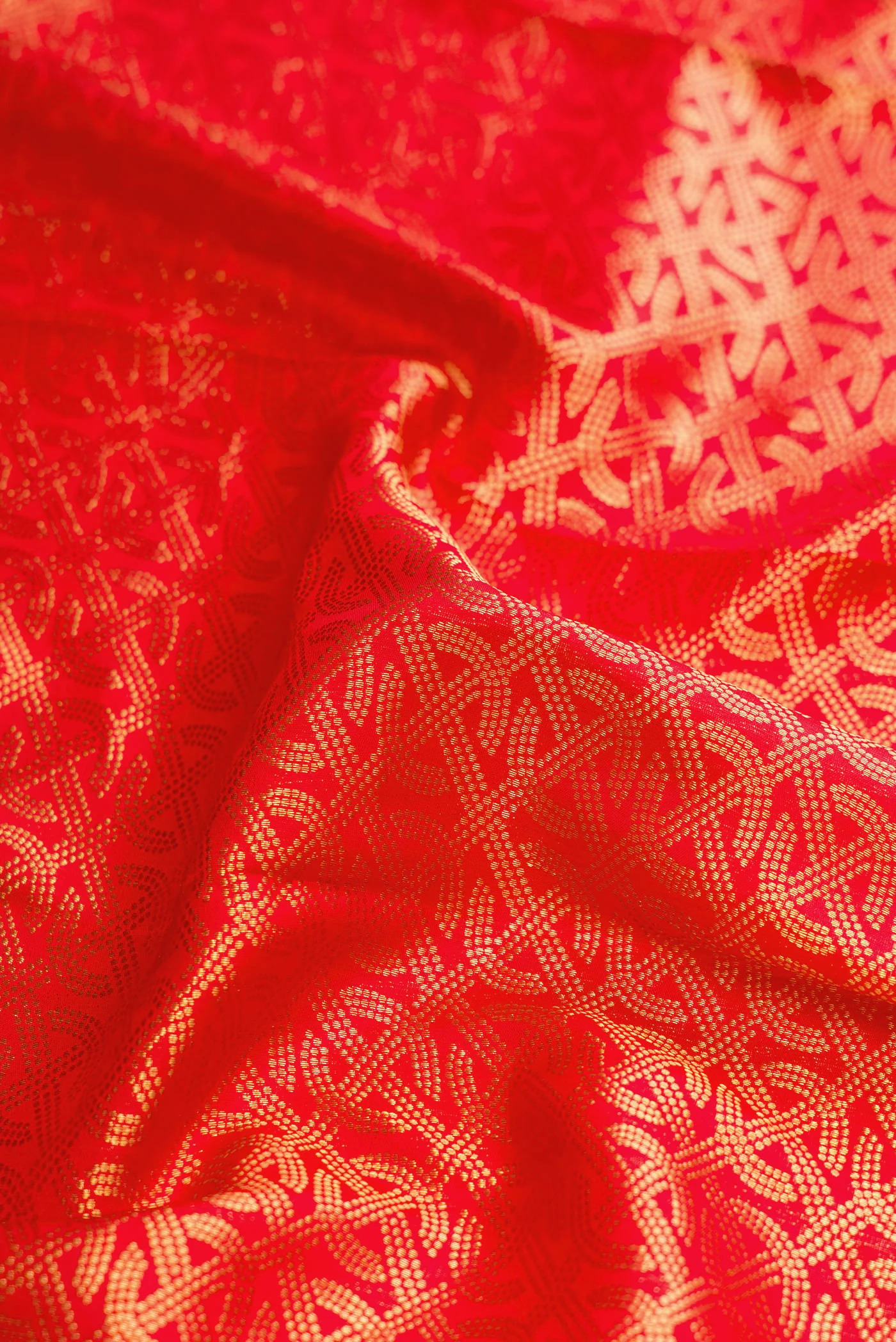 Red Kanjivaram Silk Saree - Image 2