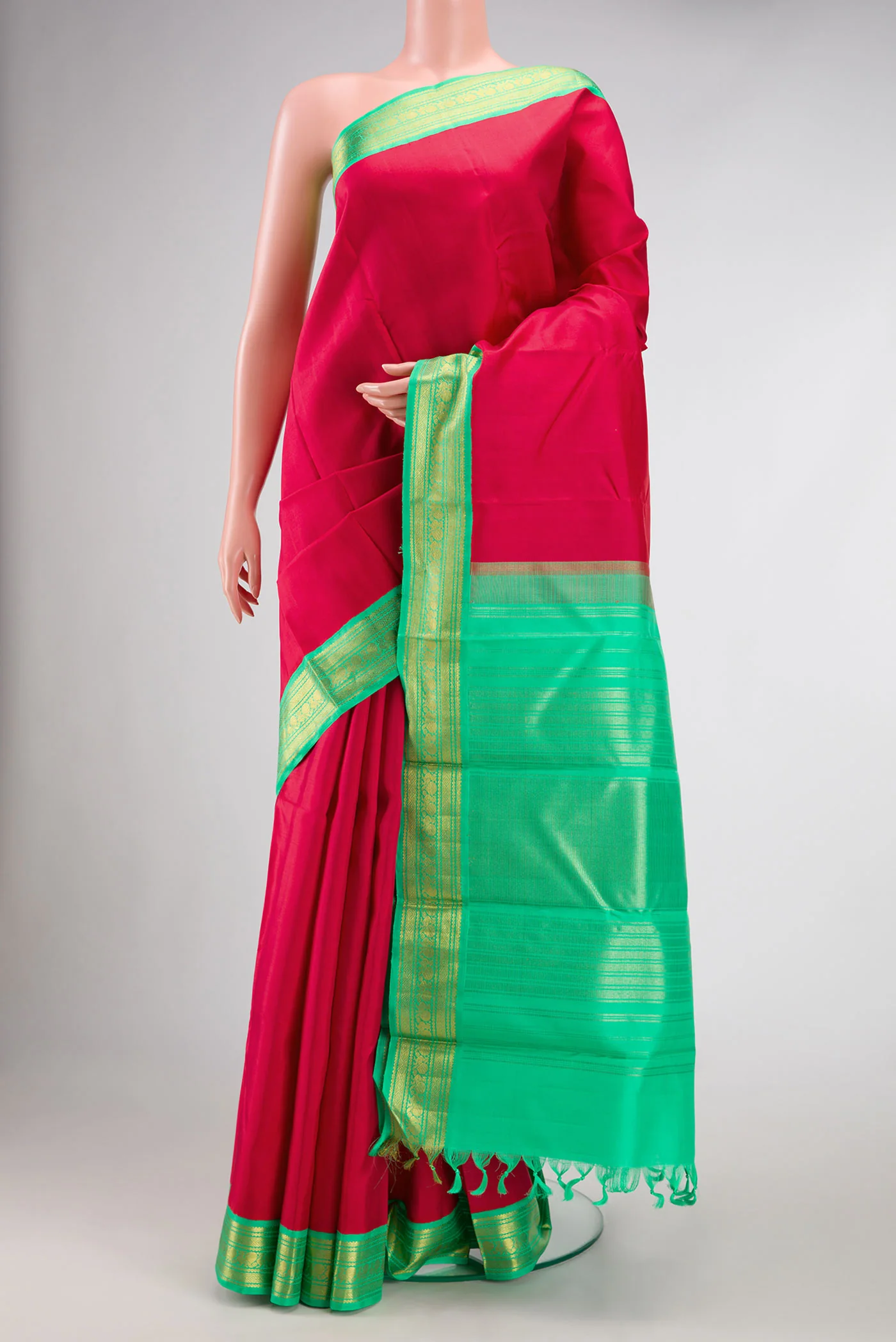 Red Kanjivaram Silk Saree