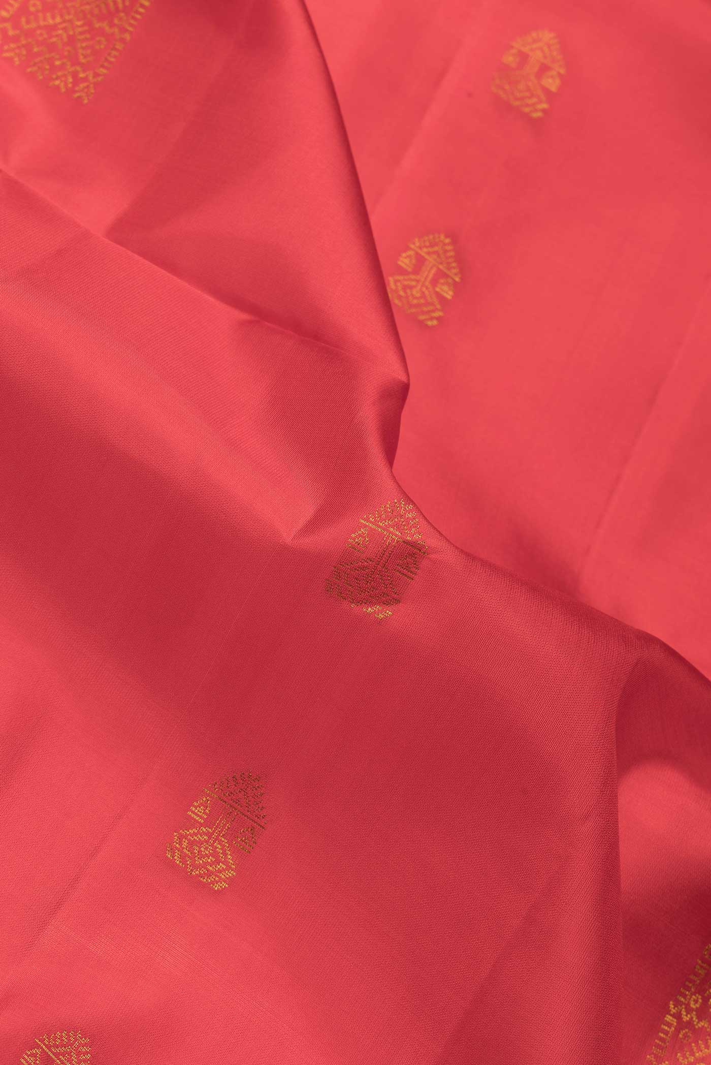 Red Soft Silk Saree - Image 2
