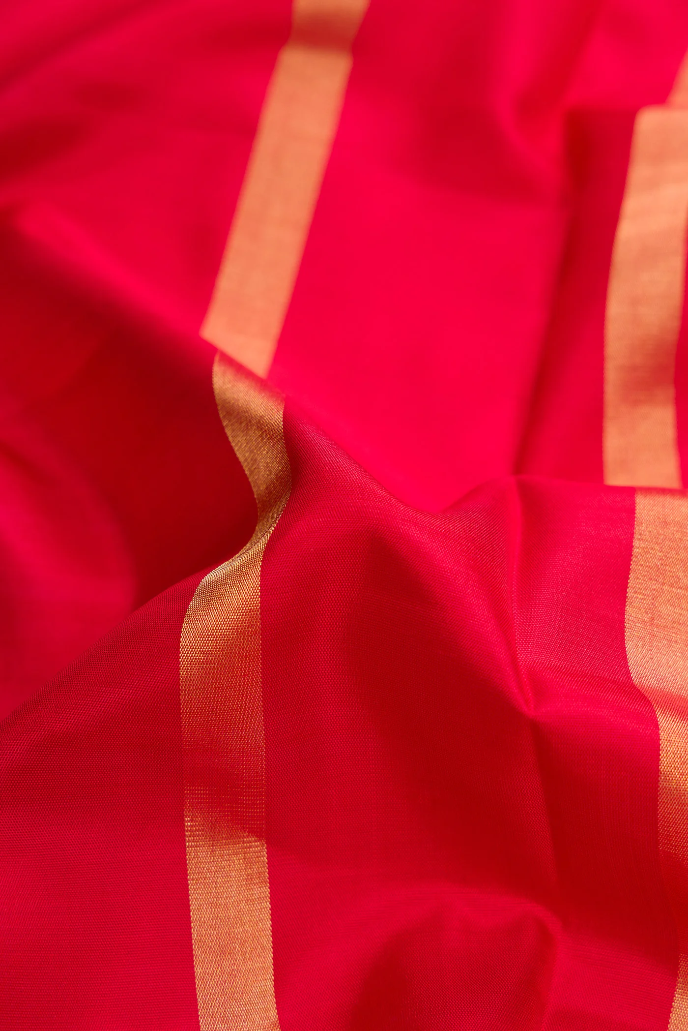 Red Soft Silk Saree - Image 2