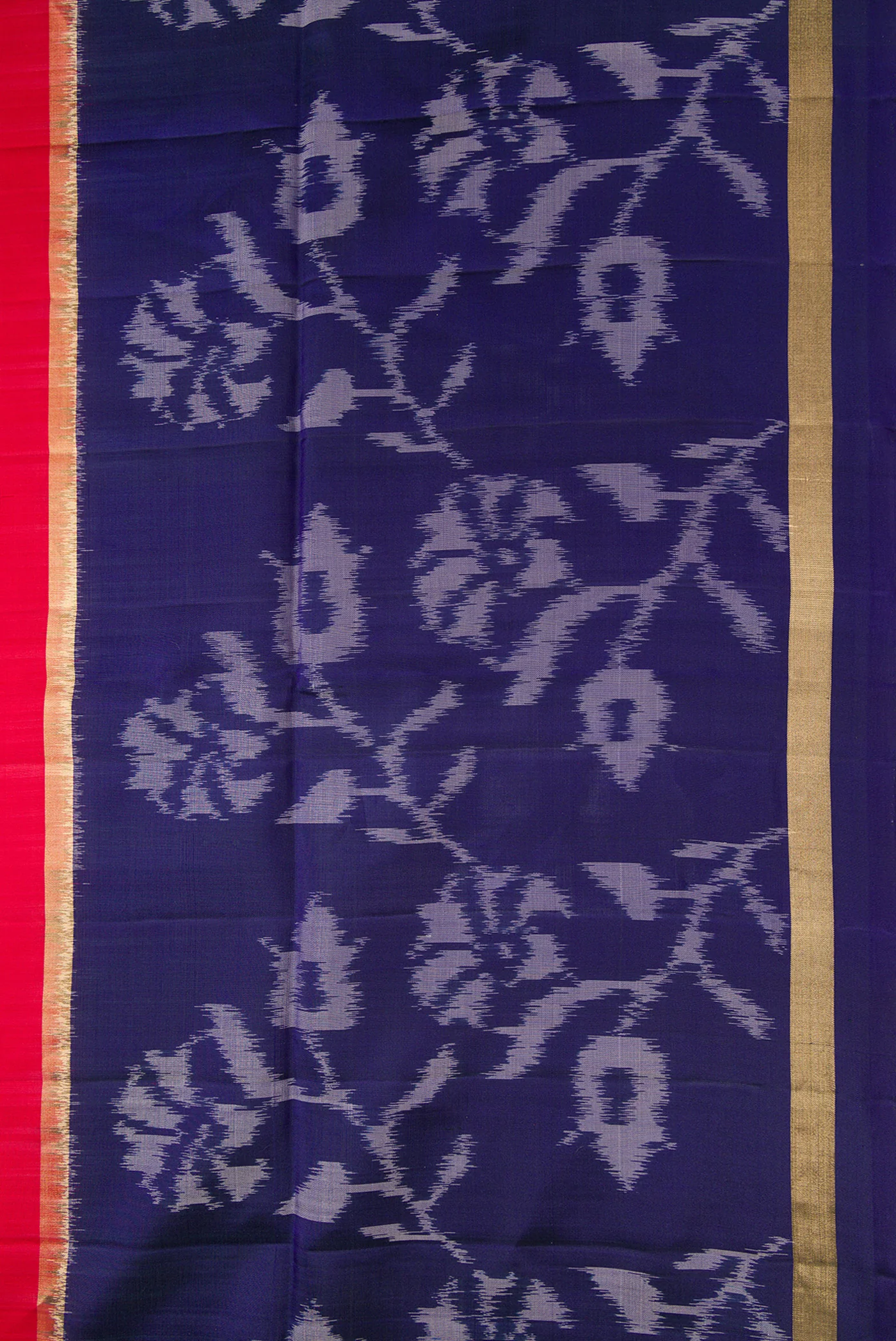 Red Soft Silk Saree - Image 3