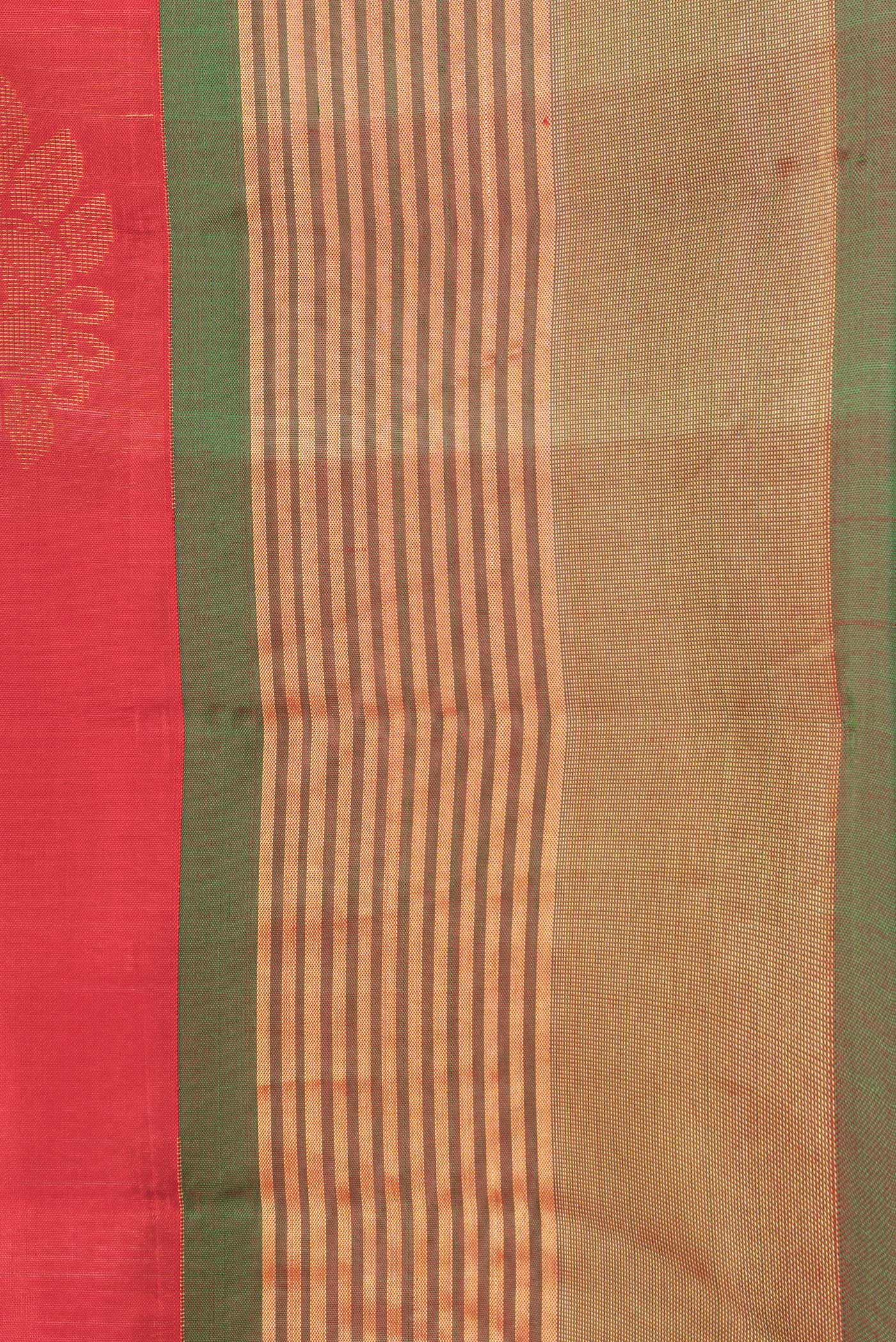 Red Soft Silk Saree - Image 3