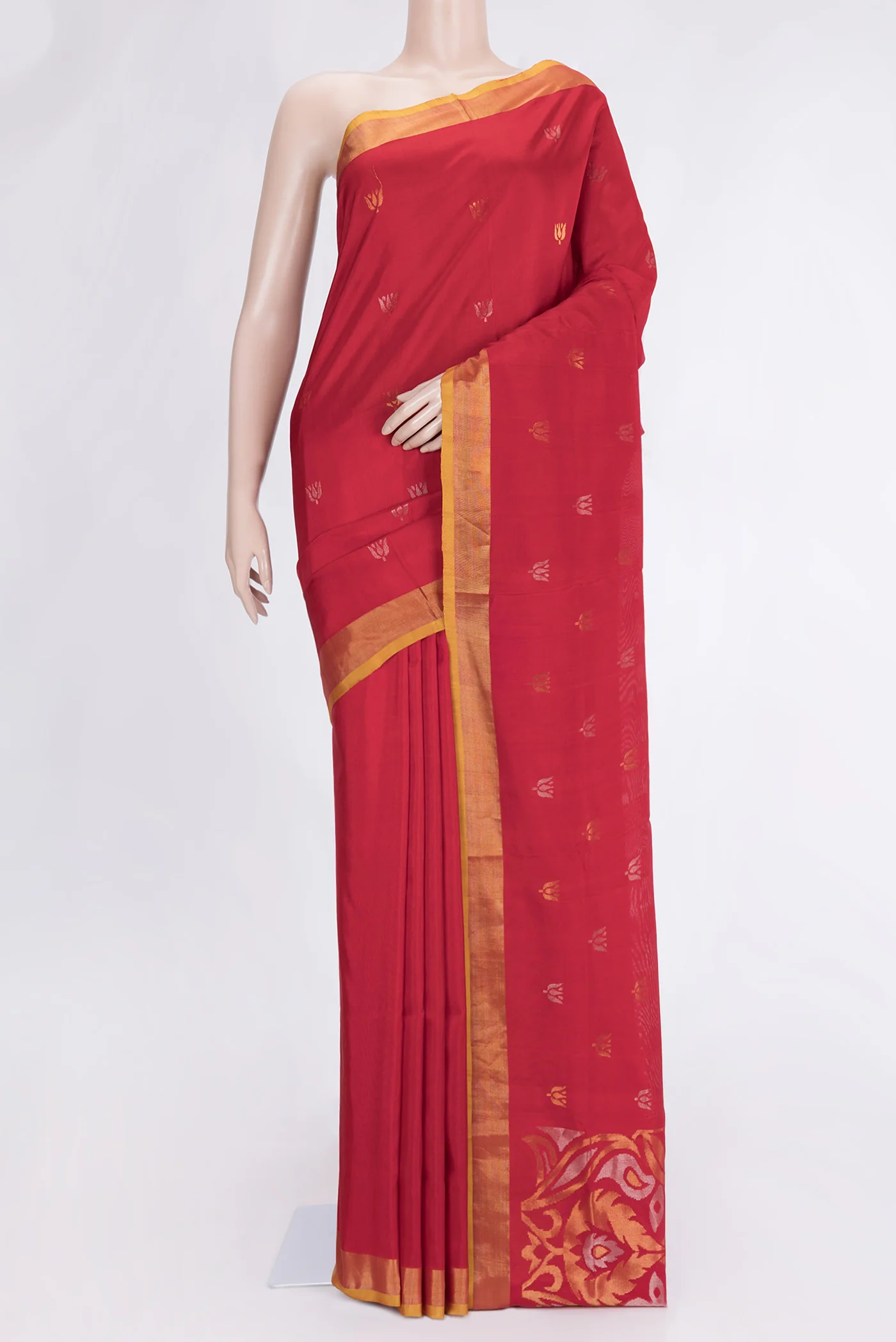 Red Uppada Silk Saree