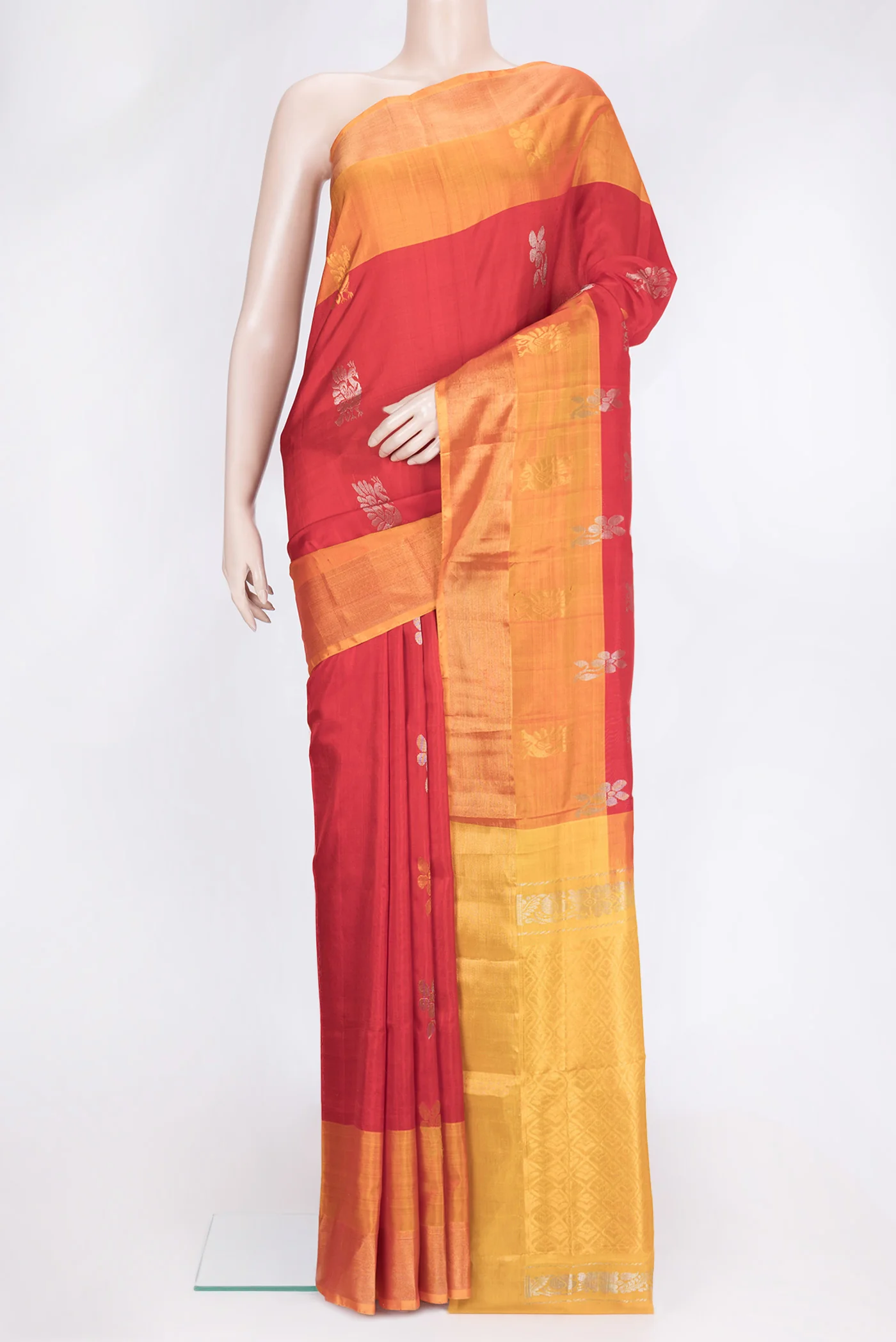Red Uppada Silk Saree