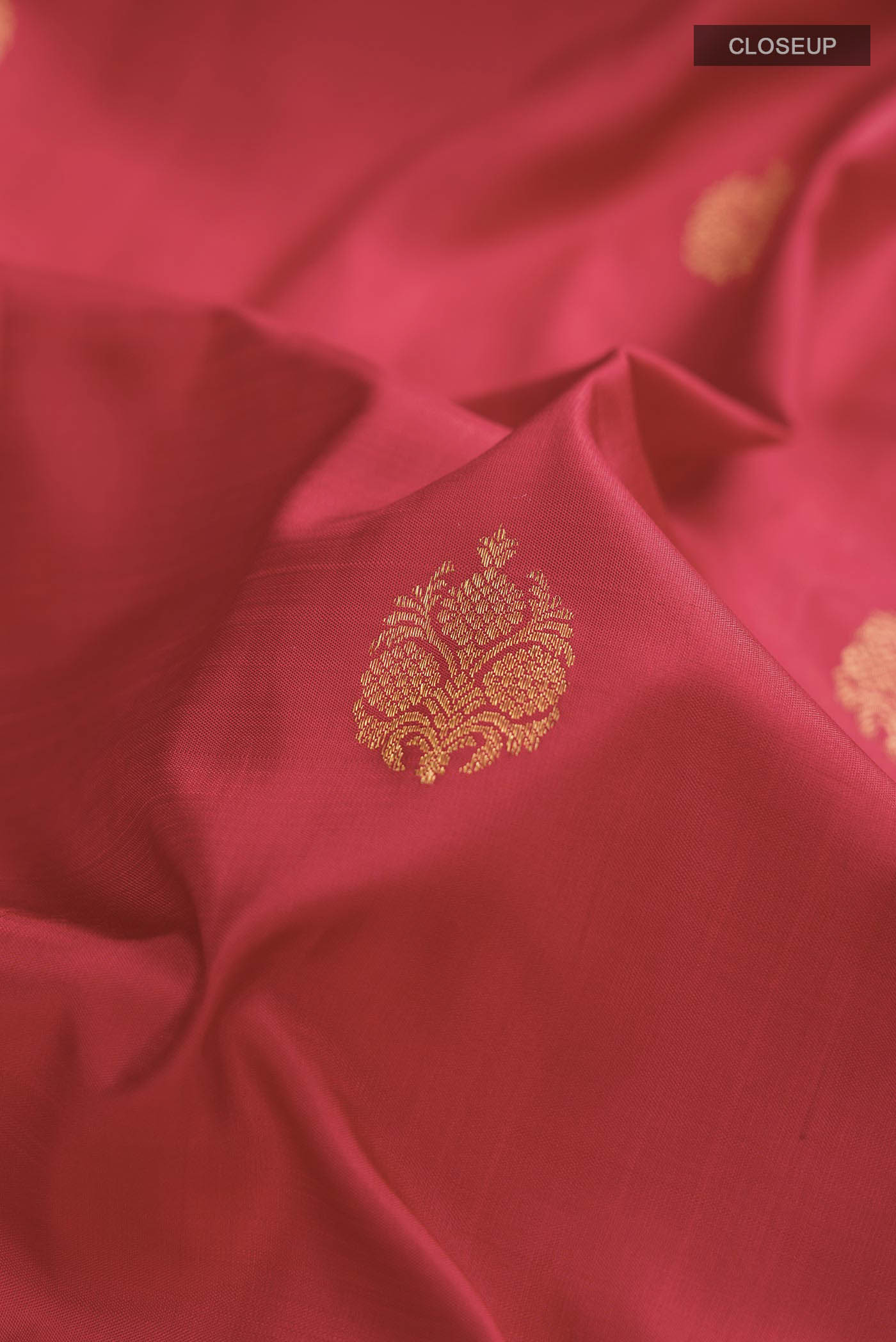 Red Kanjivaram Silk Saree - Image 2