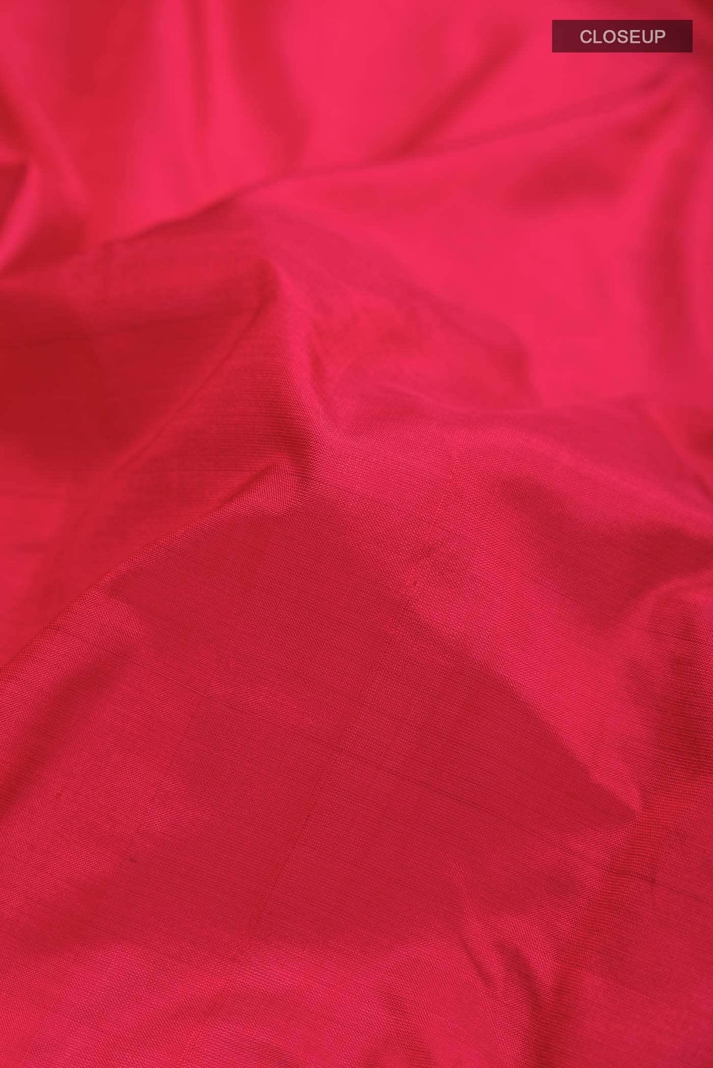Red Kanjivaram Silk Saree - Image 3