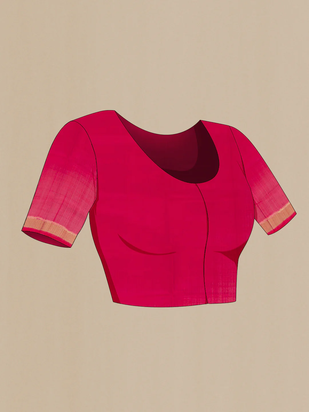 Red Rajkot Patola Silk Saree - Image 2