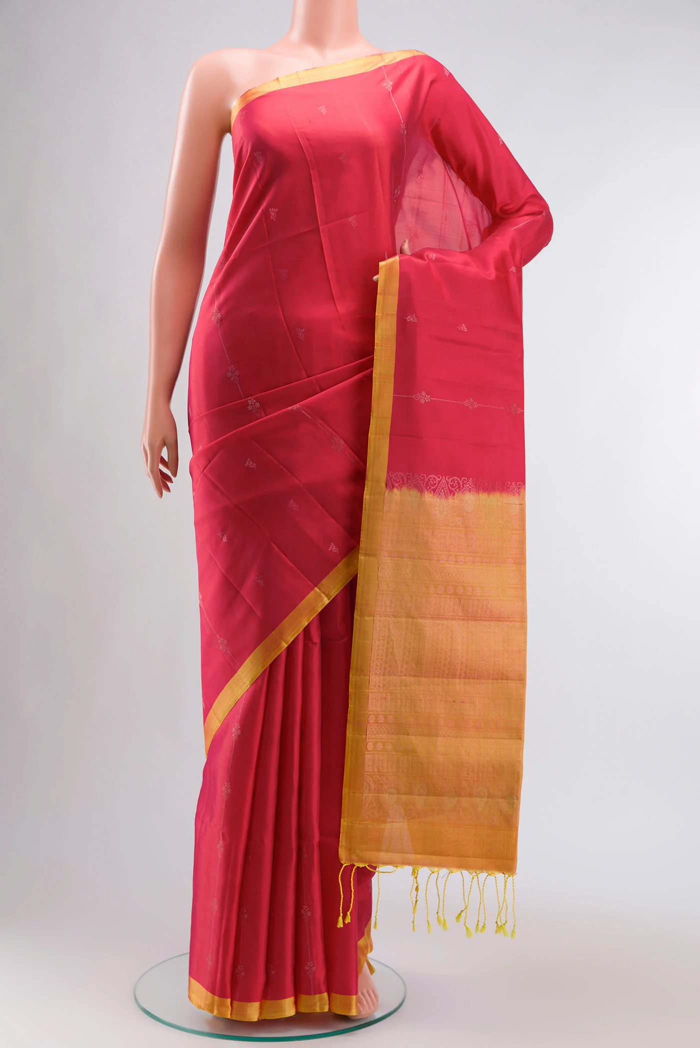 Red Soft Silk Saree