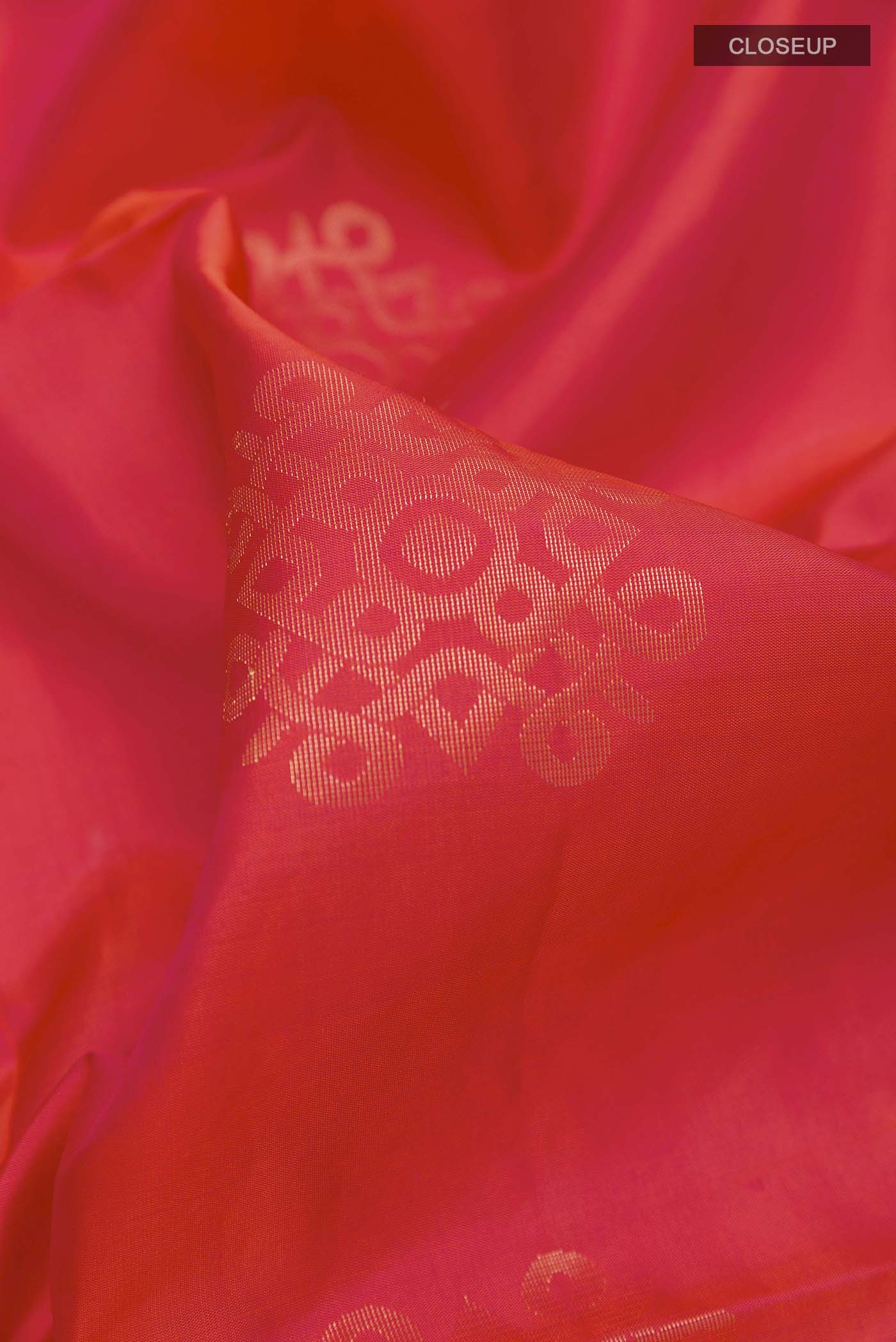Pink with Orange Color Soft Silk Saree - Image 2